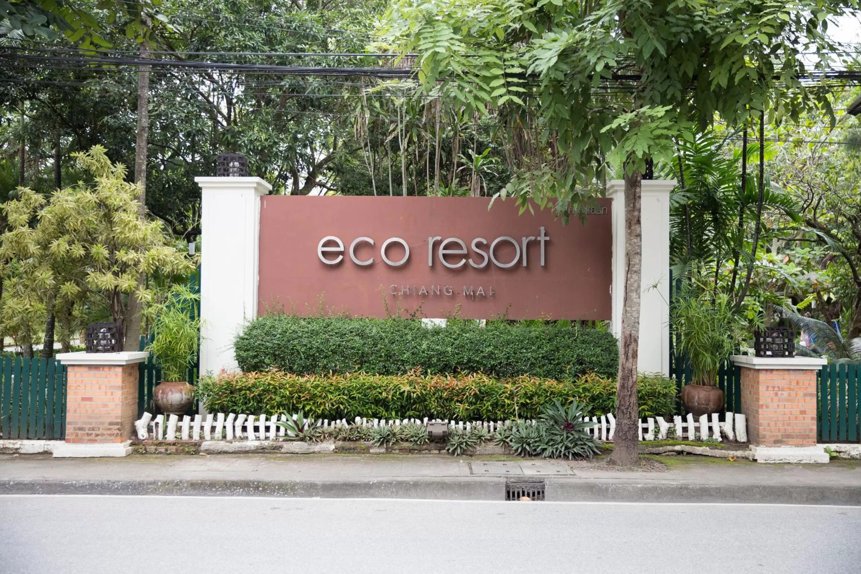 Facade/entrance in Eco Resort Chiang Mai
