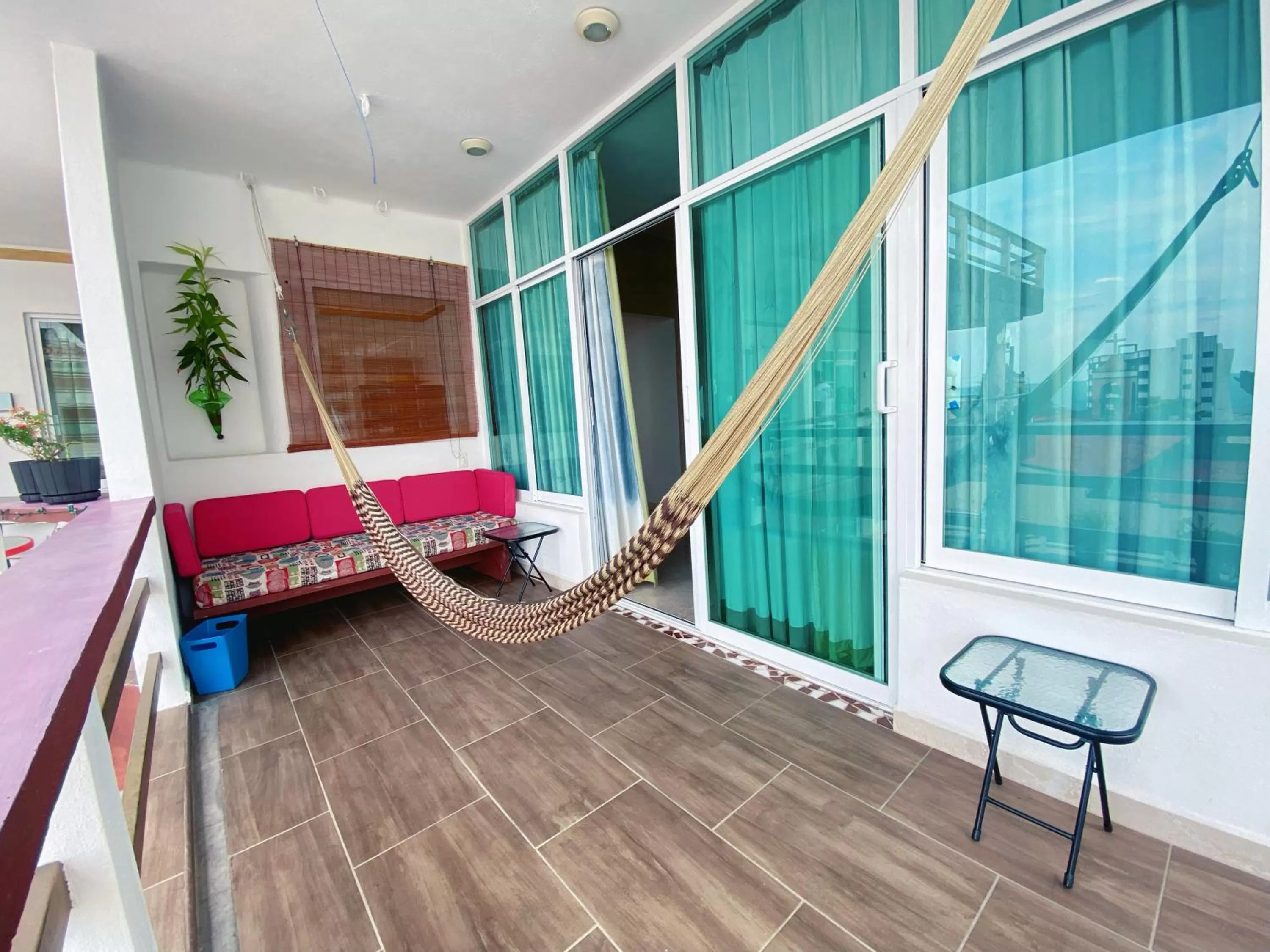 Balcony/Terrace, Bed in Casa Mia