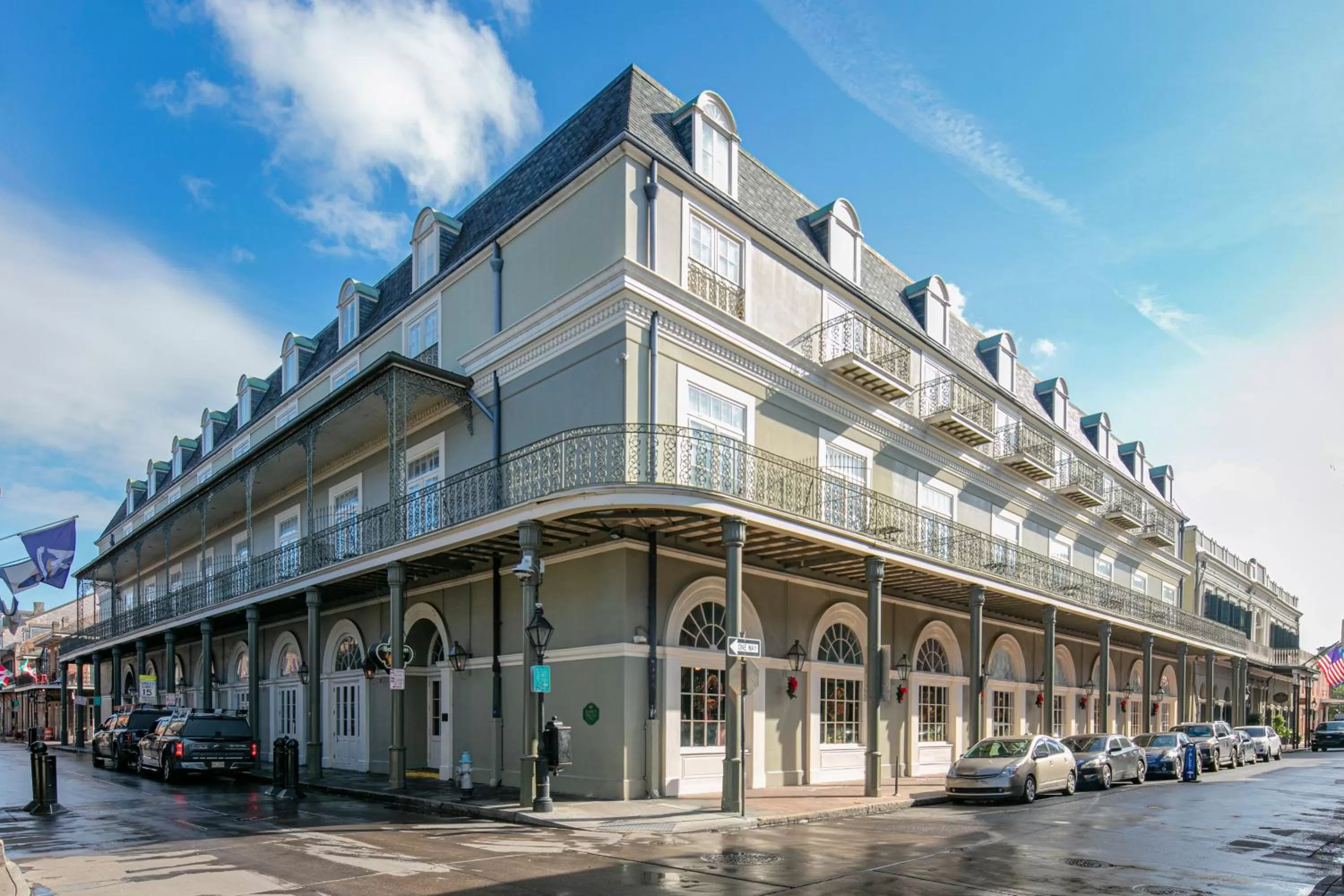 Property building in Bourbon Orleans Hotel