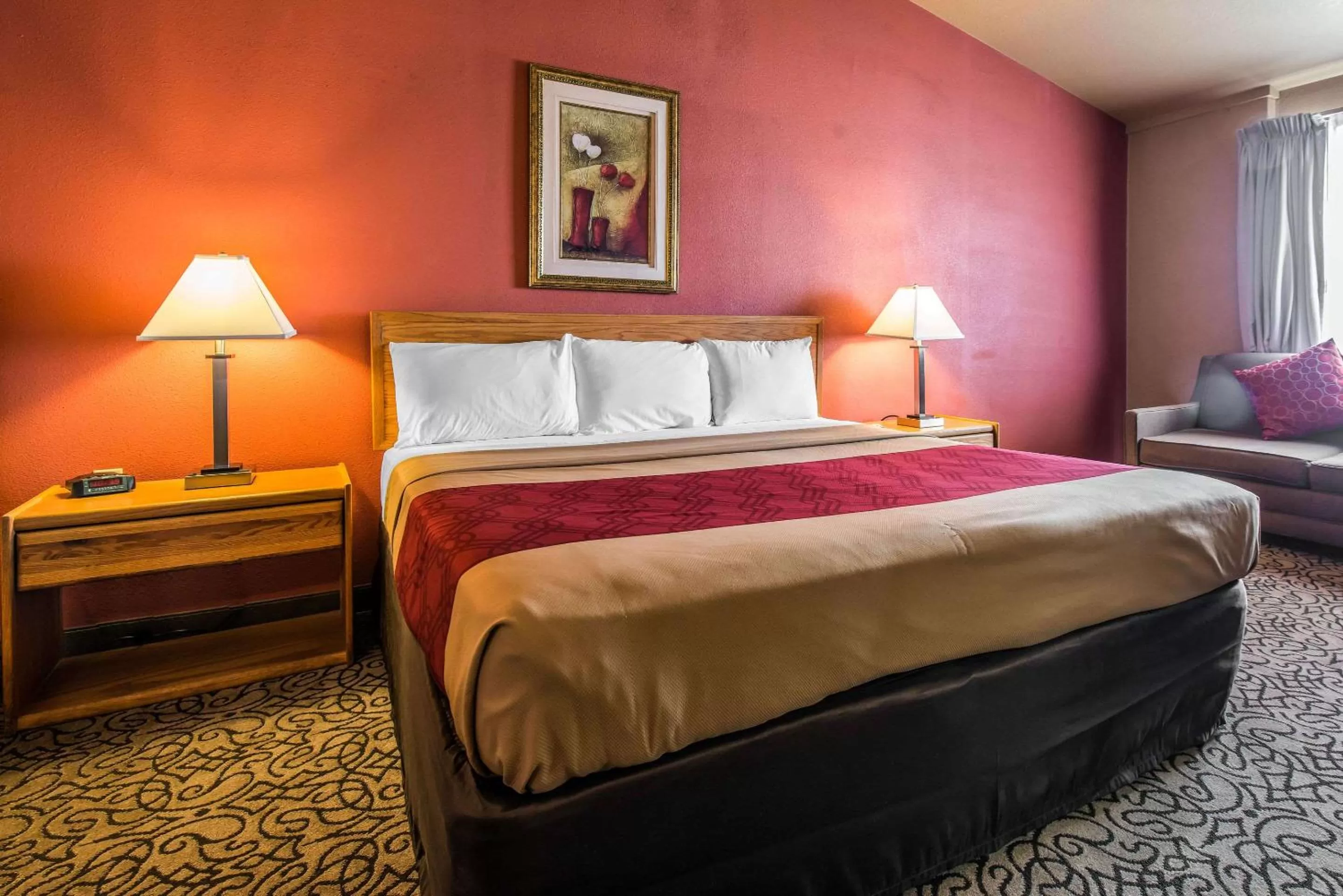 Photo of the whole room in Rodeway Inn