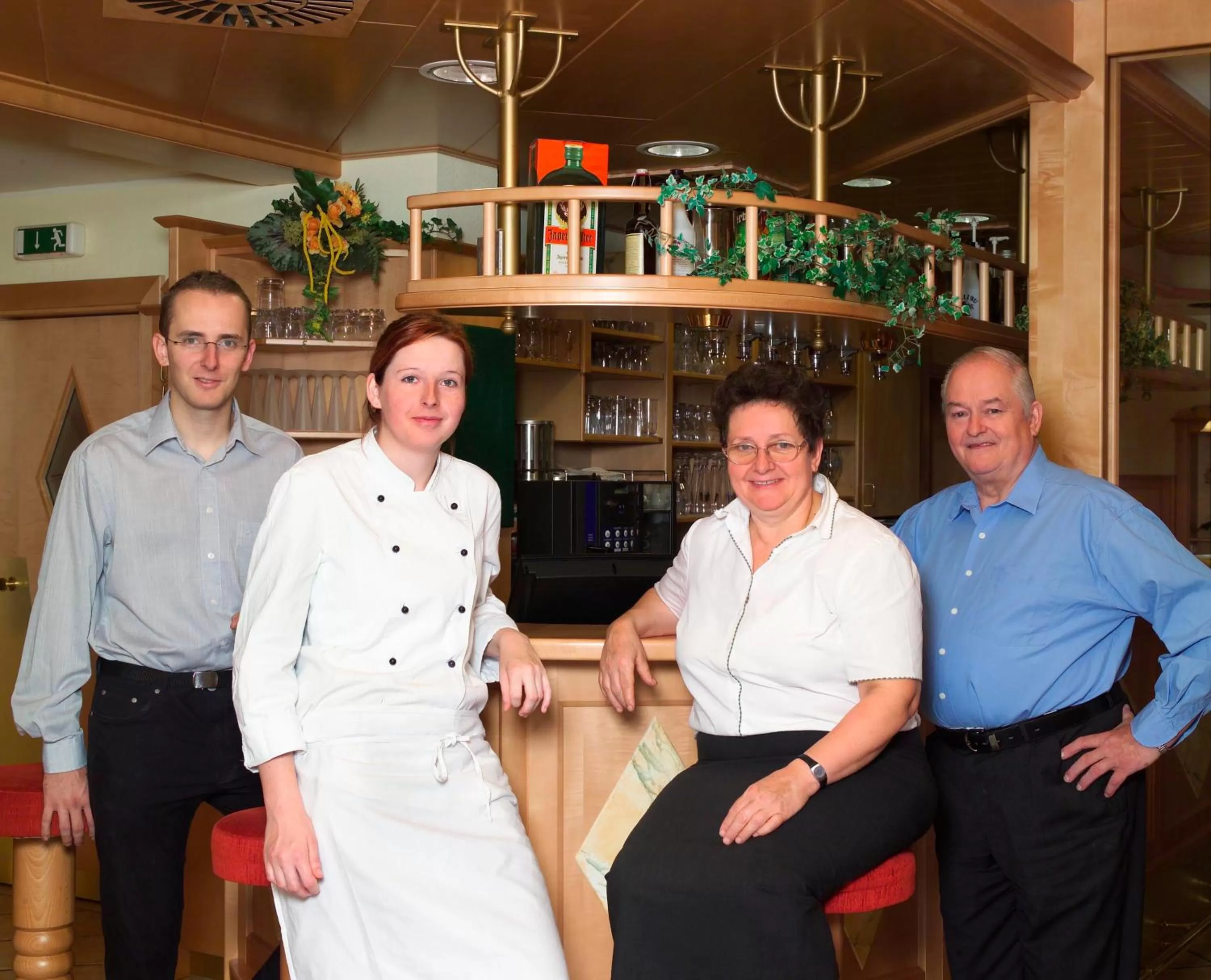 Staff in Hotel Restaurant Wallner I contactless check-in