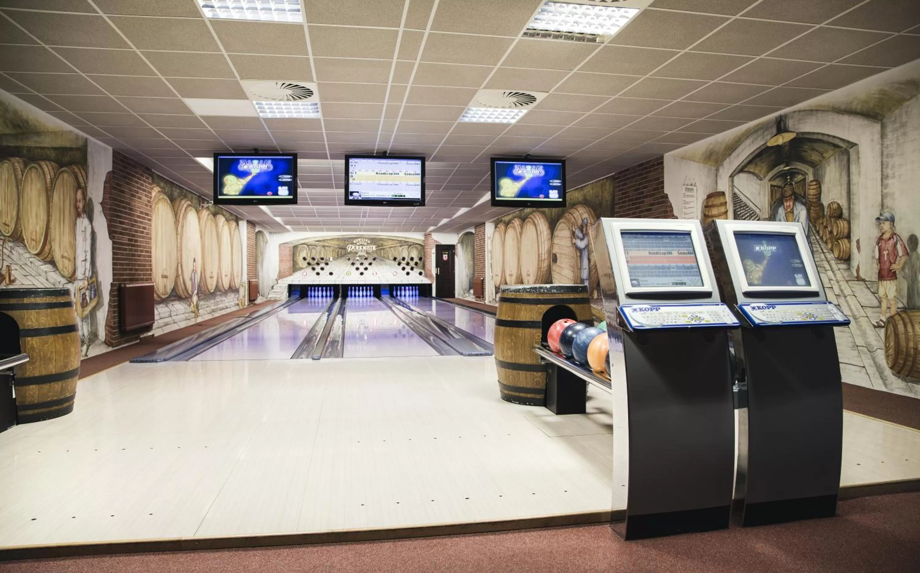Bowling in Hotel Purkmistr