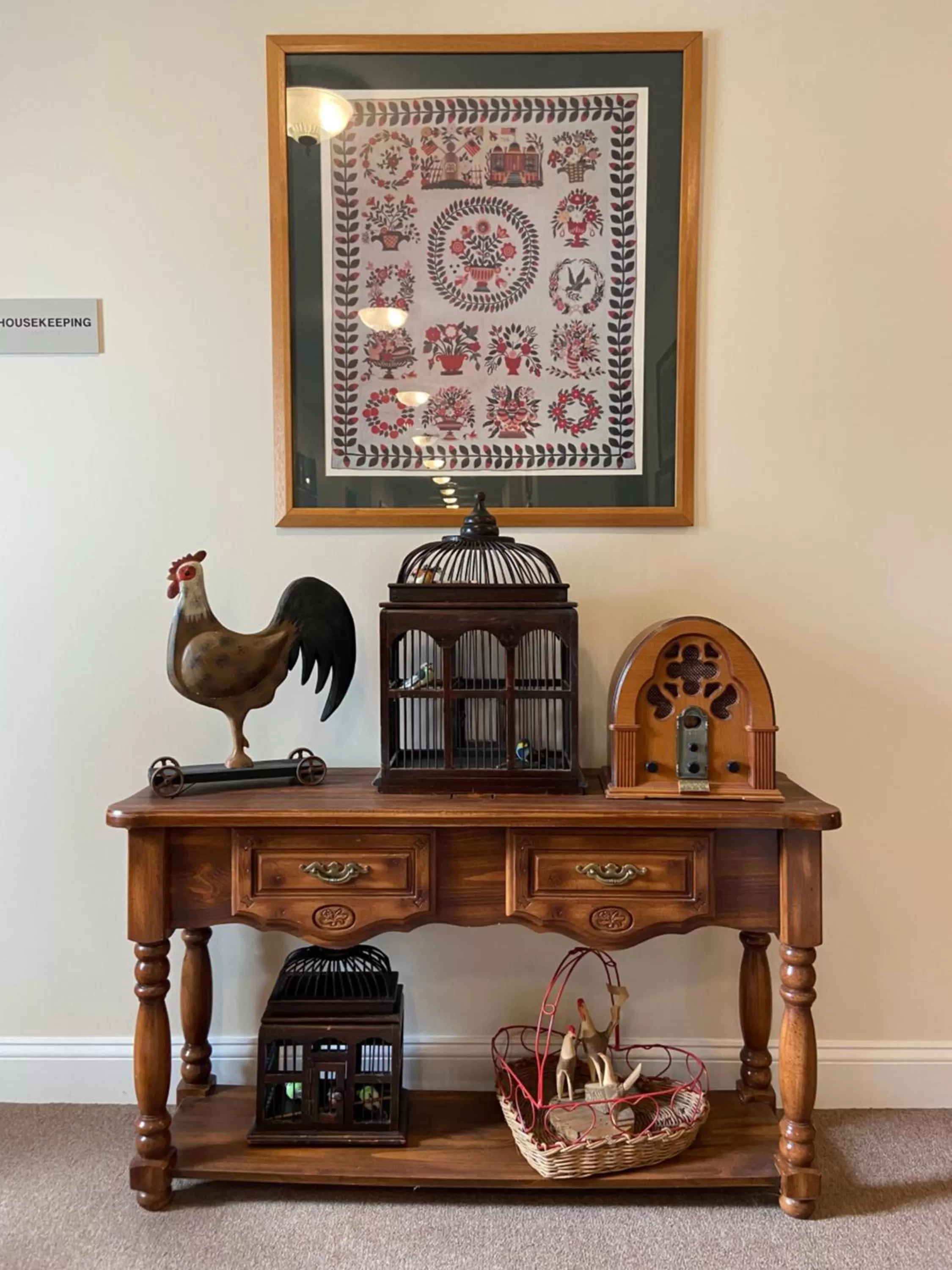 Decorative detail in Country Inn of Hazlet