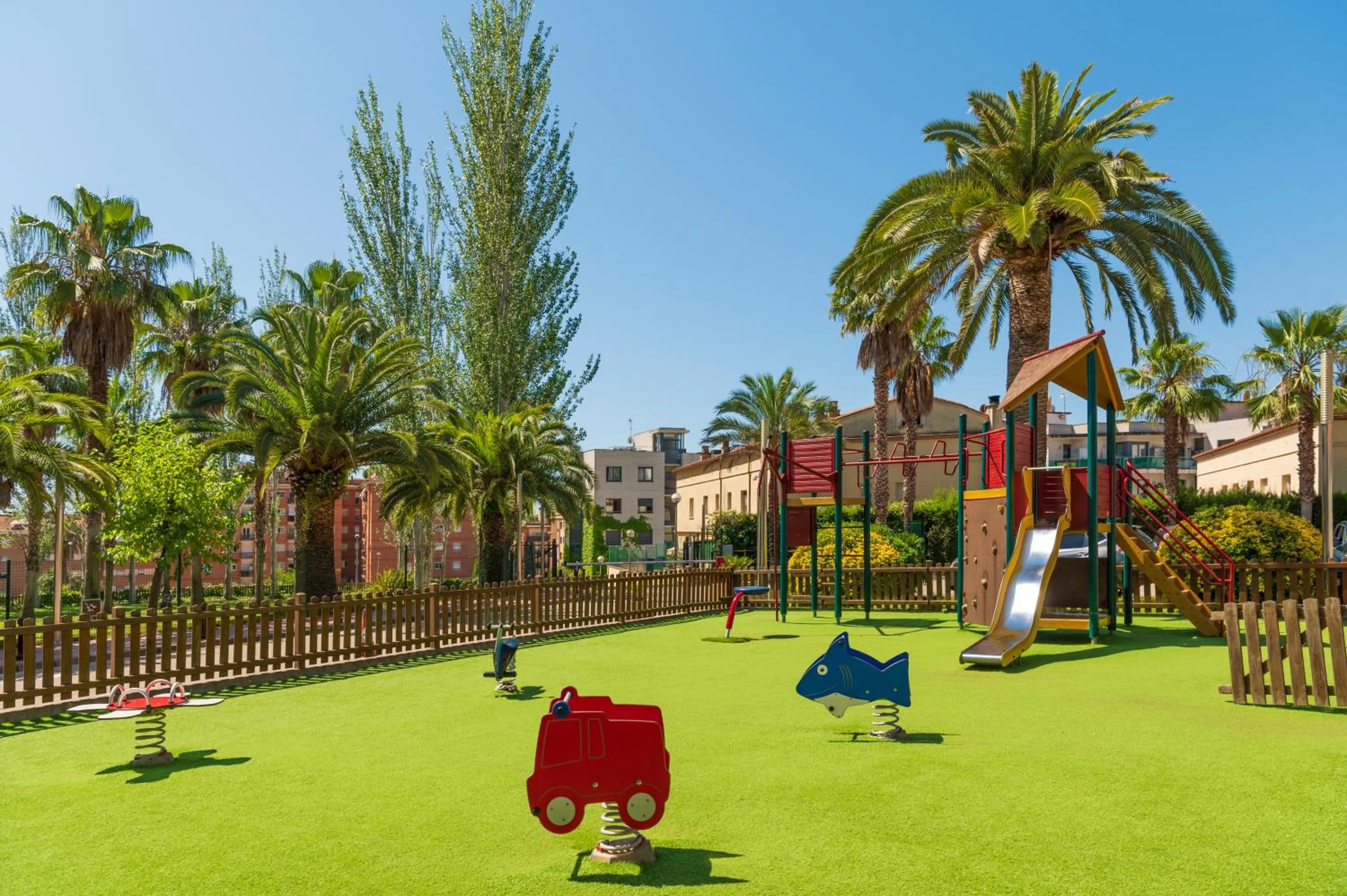 Children play ground in Costa Encantada Resort & Suites
