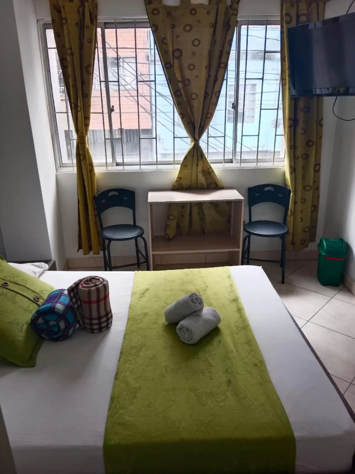 Bed in Hotel El Deportista