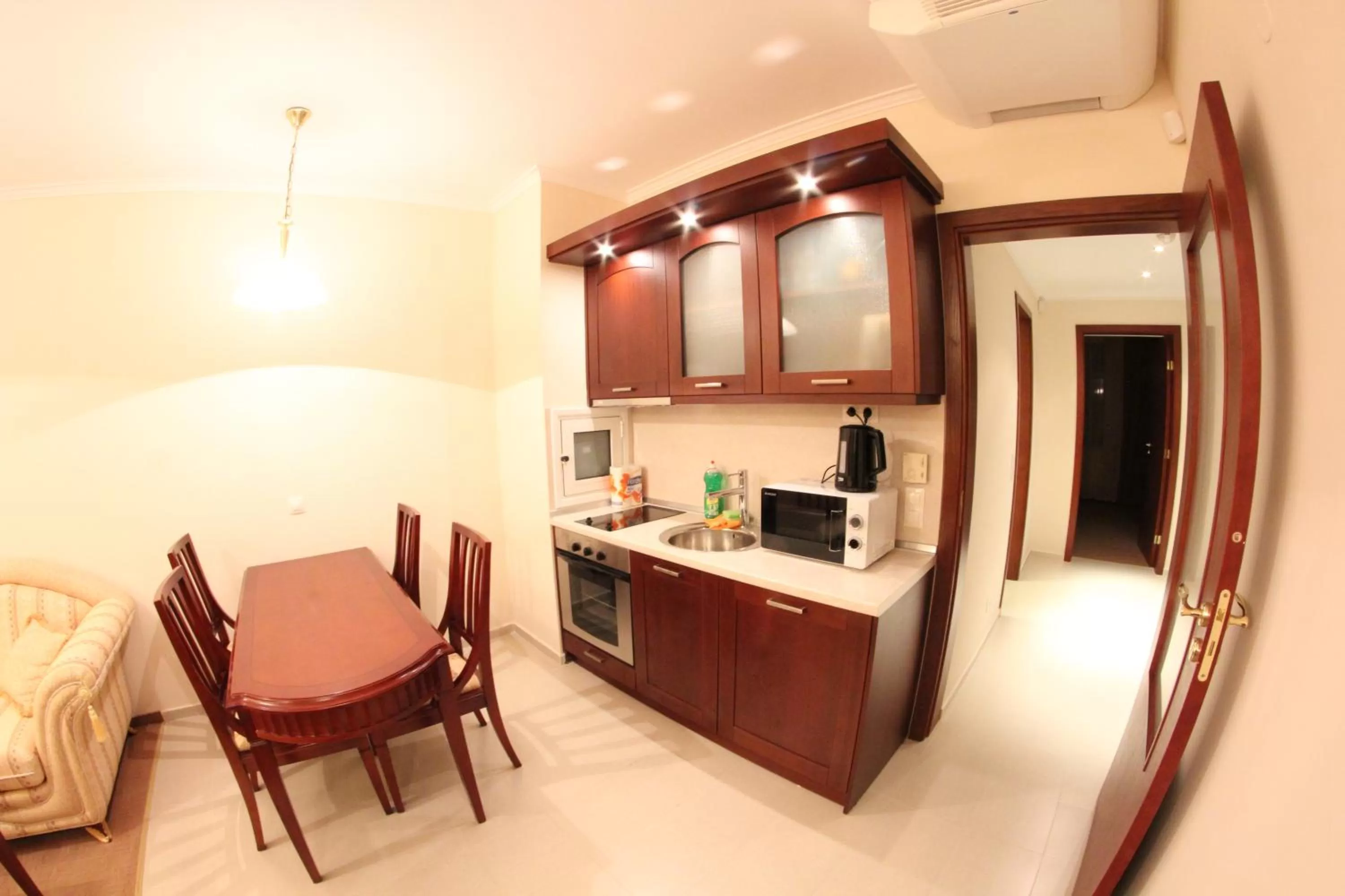 Kitchen/Kitchenette in Downtown Bansko Resort