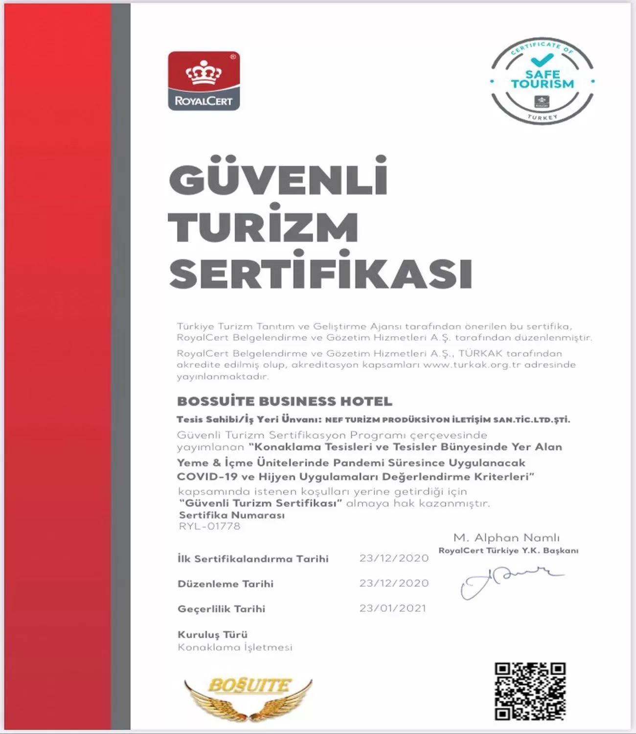 Other in Hotel Bossuite Business