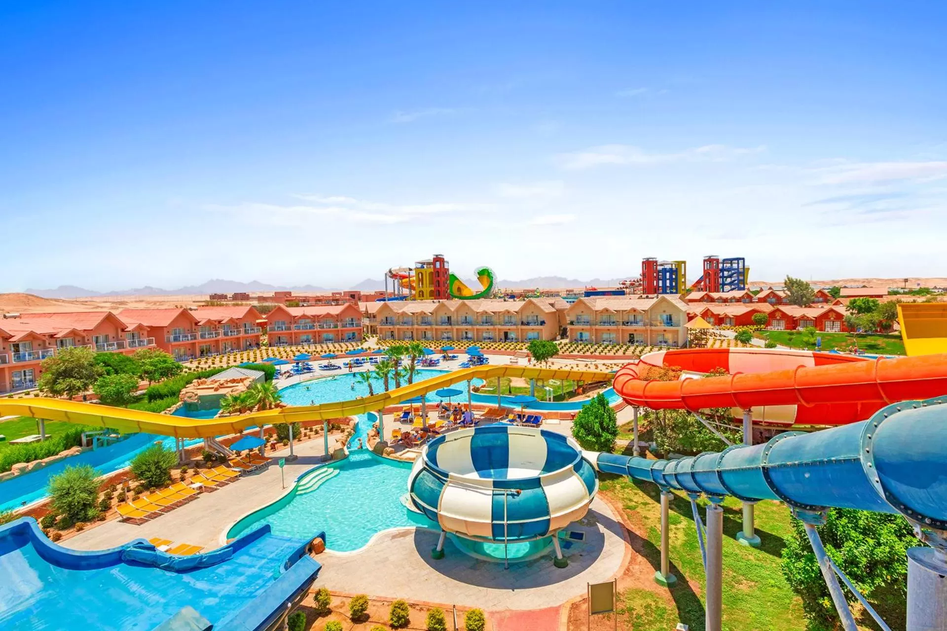 Aqua park in Neverland City Hurghada - Pickalbatros