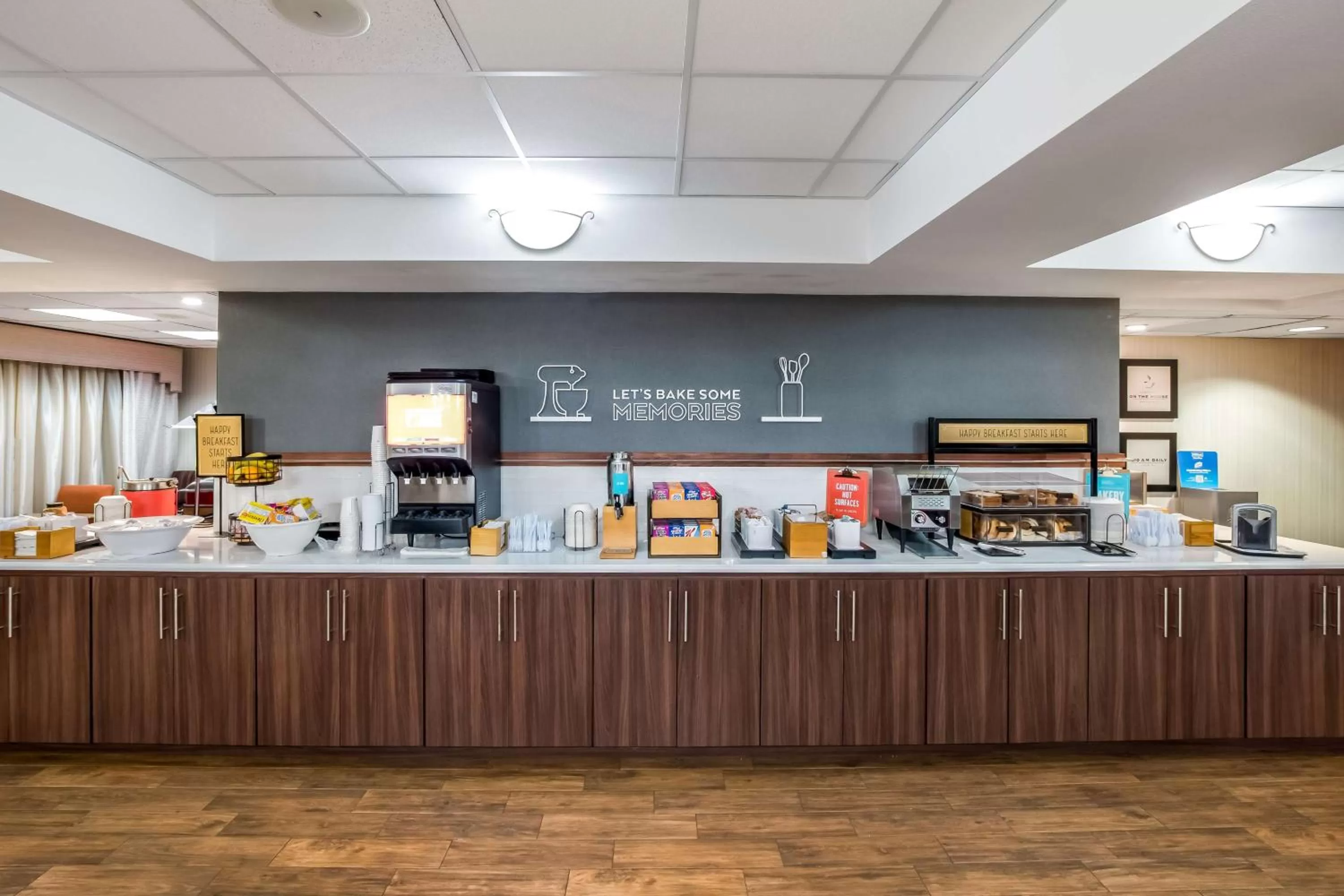 Breakfast in Hampton Inn Winter Haven