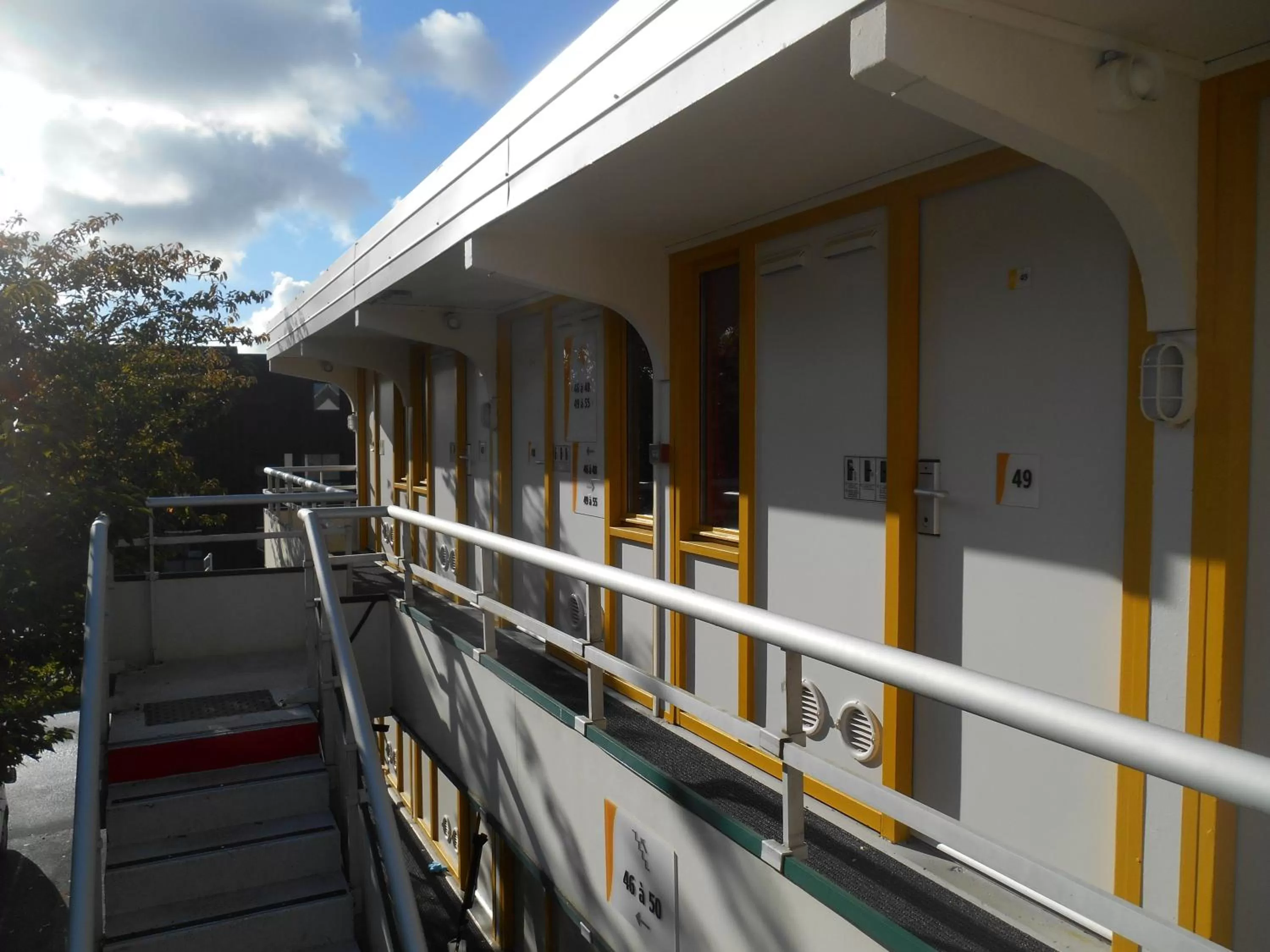Balcony/Terrace in Premiere Classe Brest Gouesnou Aeroport