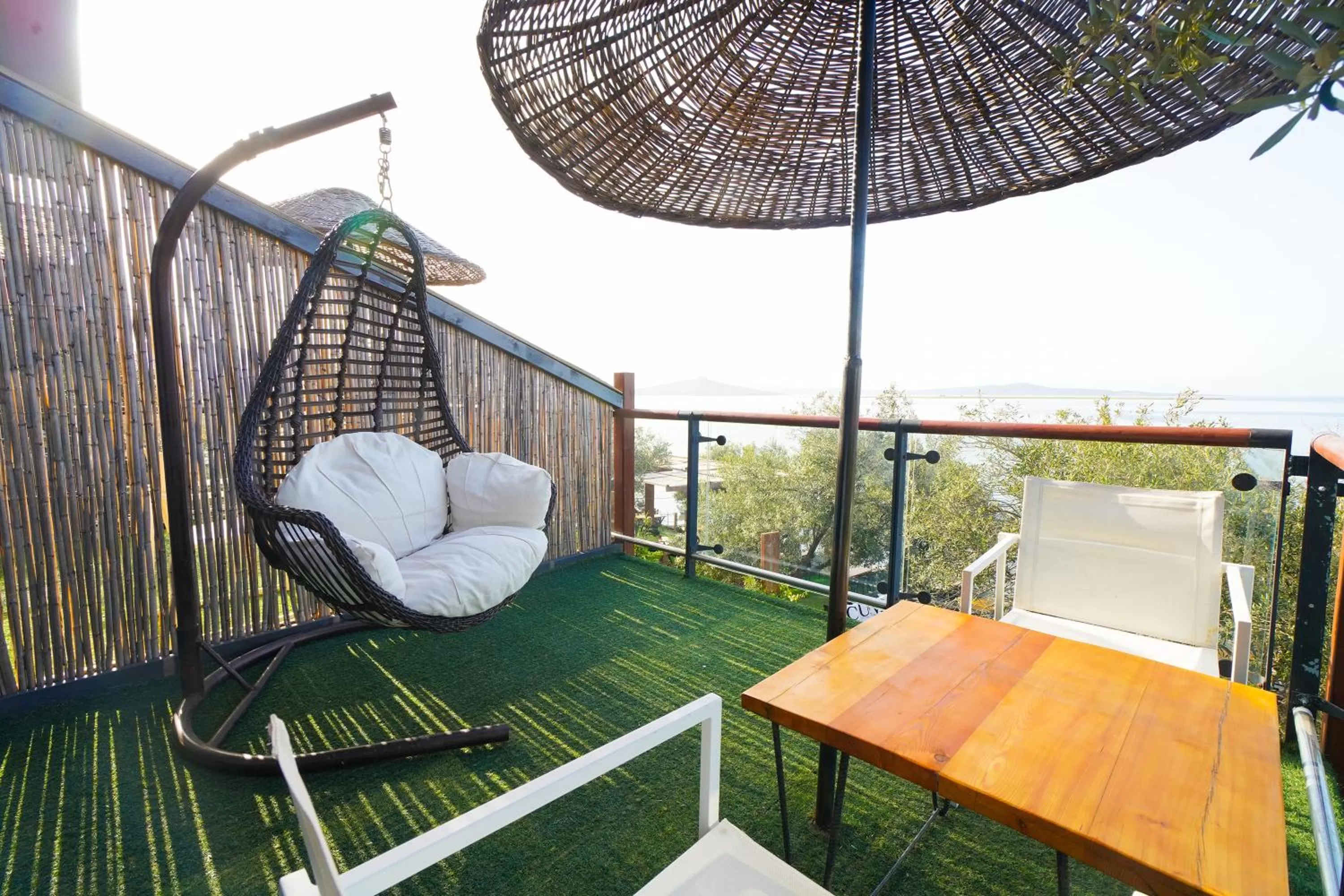 Balcony/Terrace in QCUNDA OTEL