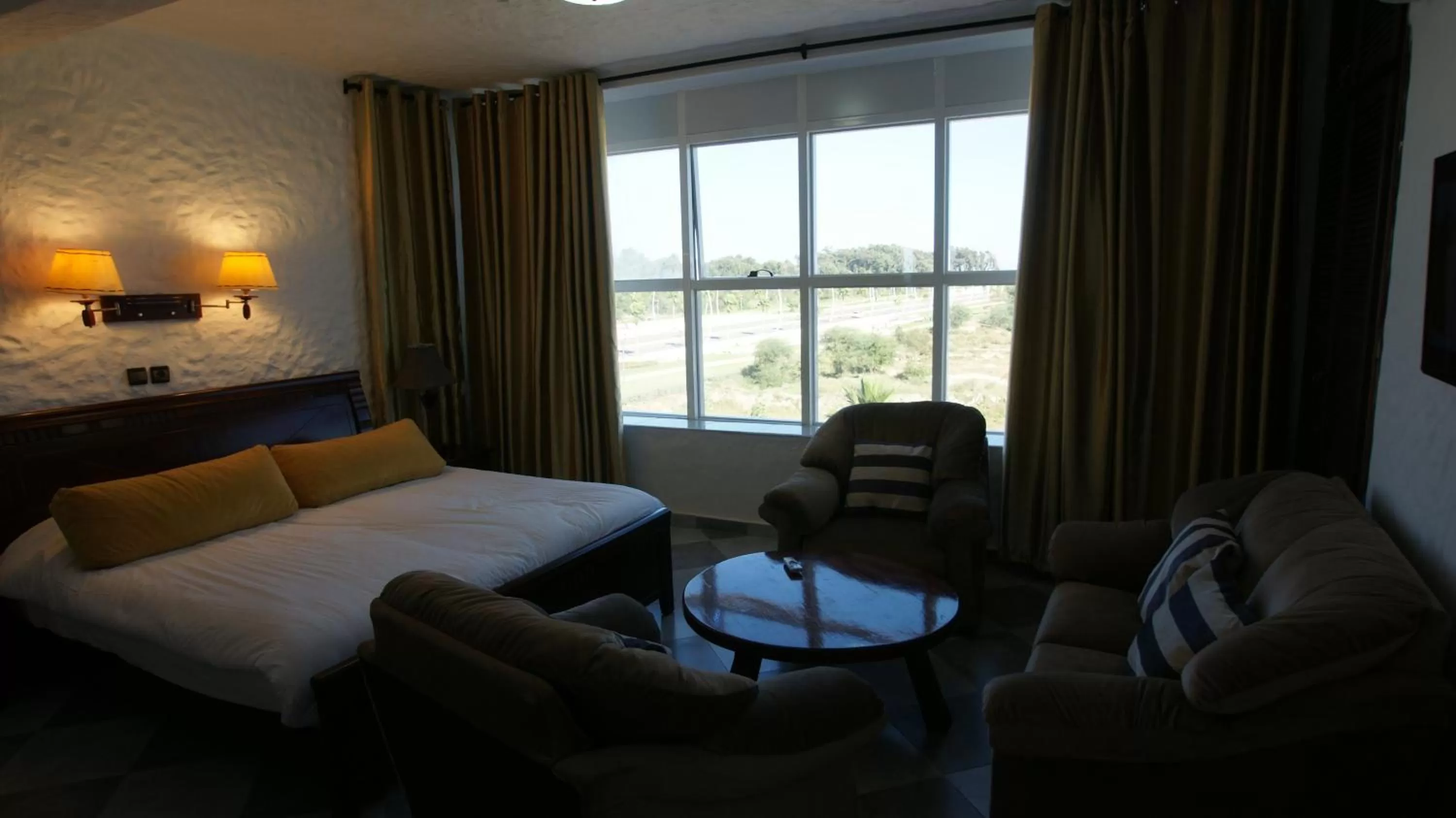 Bed in Hotel Hacienda