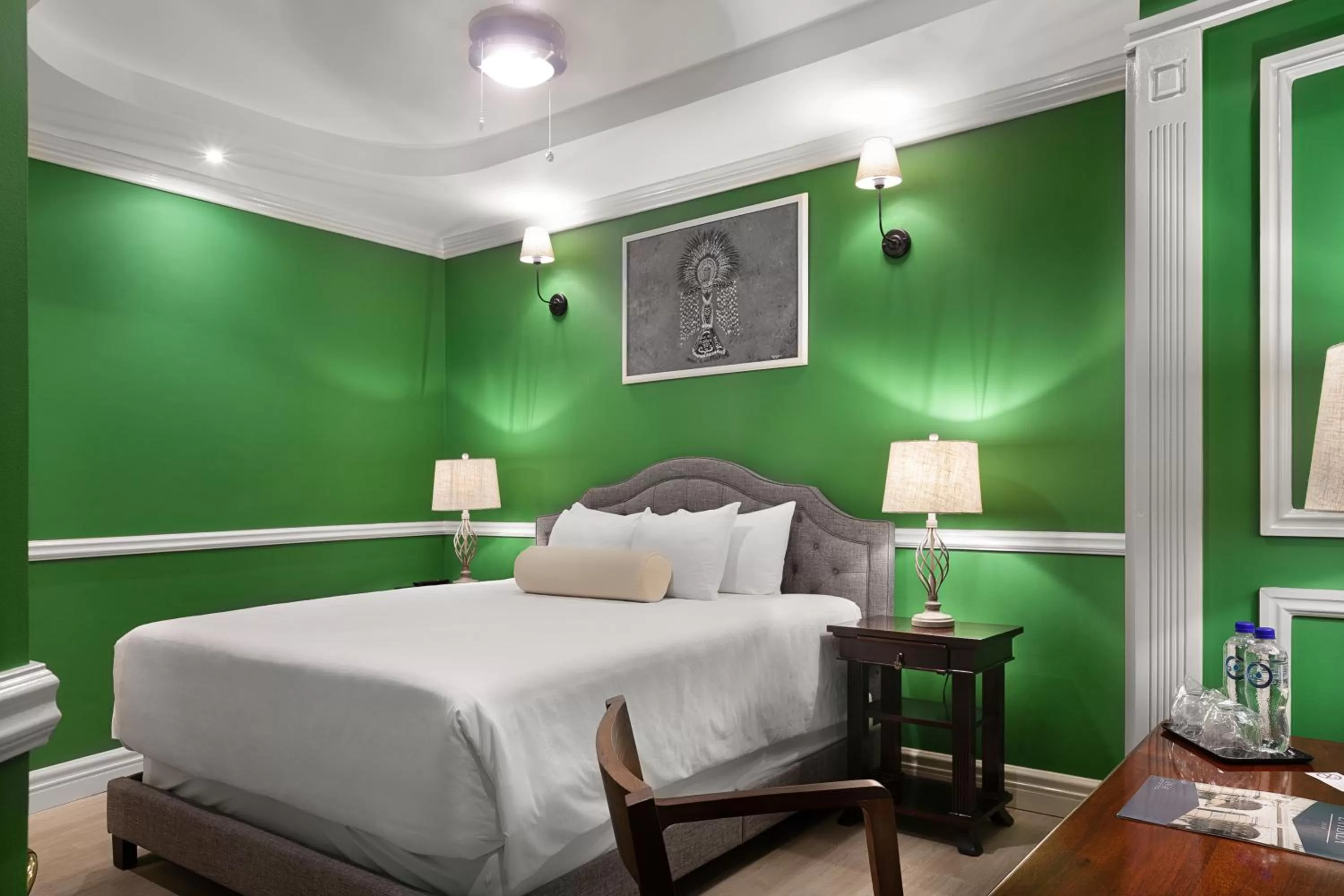 Photo of the whole room, Bed in Hotel la Perla Leon