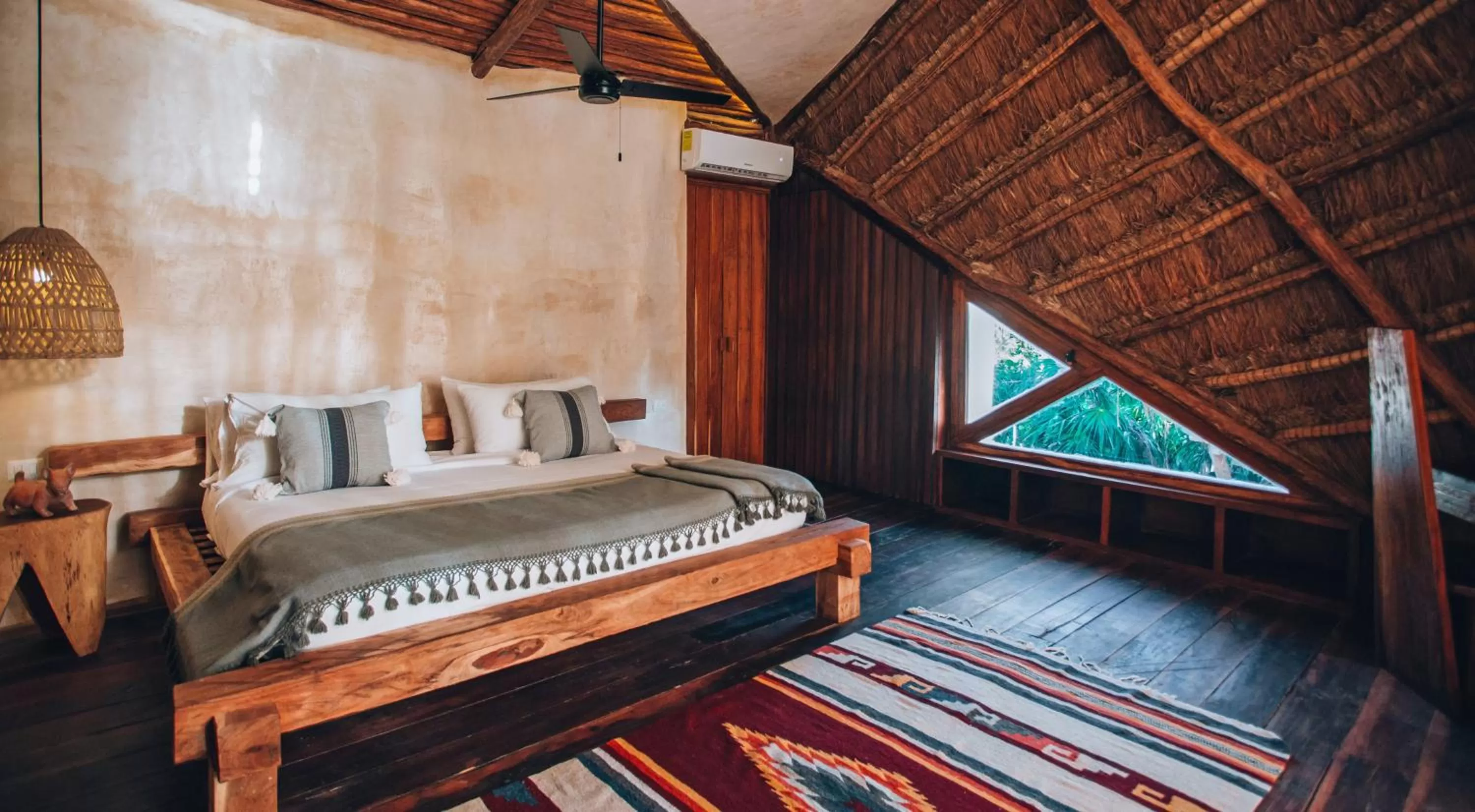 Photo of the whole room, Bed in Ikal Tulum Hotel