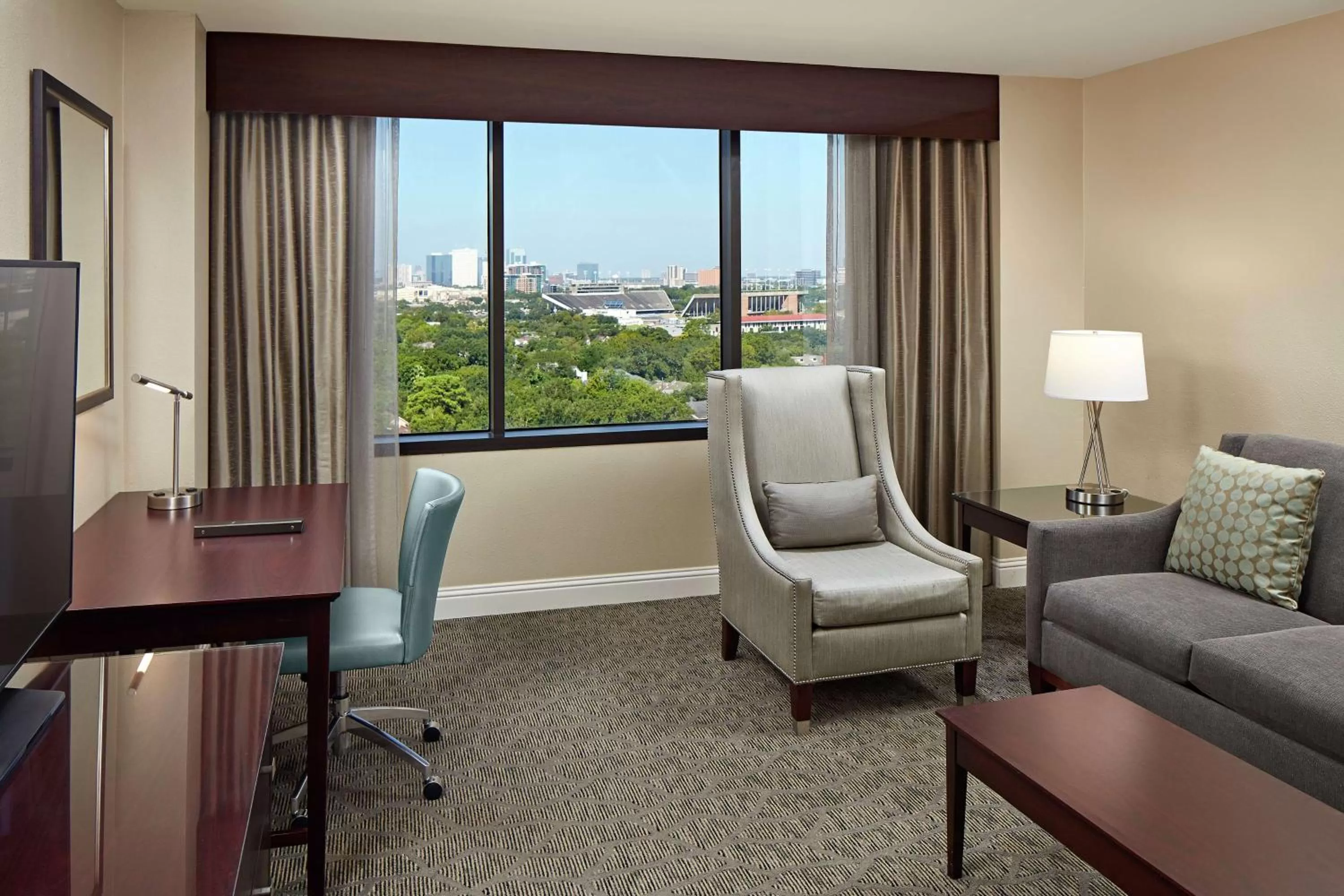 Bedroom in Hilton Houston Plaza/Medical Center