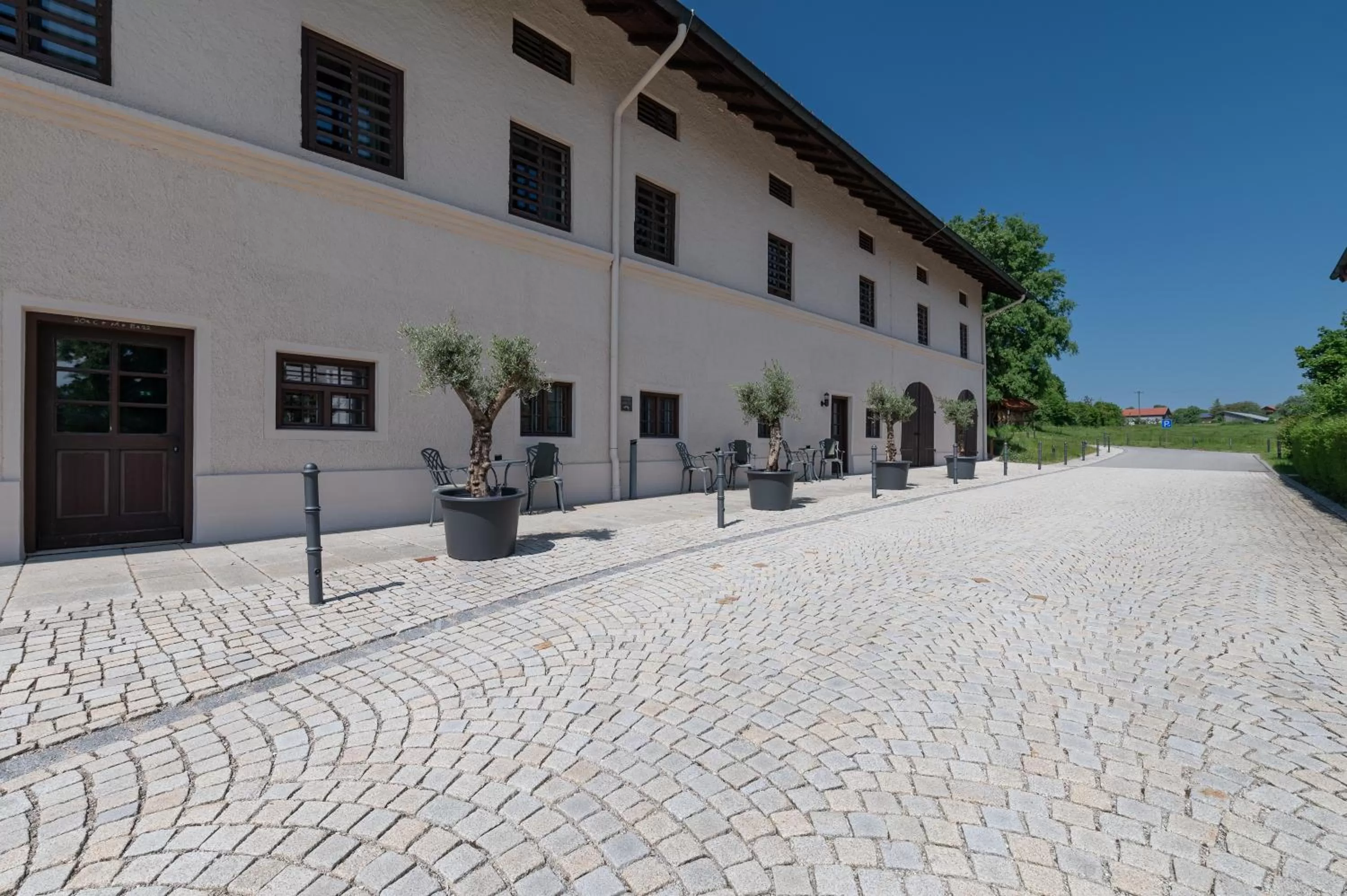 Facade/entrance in LANDHOTEL ALTE ZOLLSTATION- Historical Building