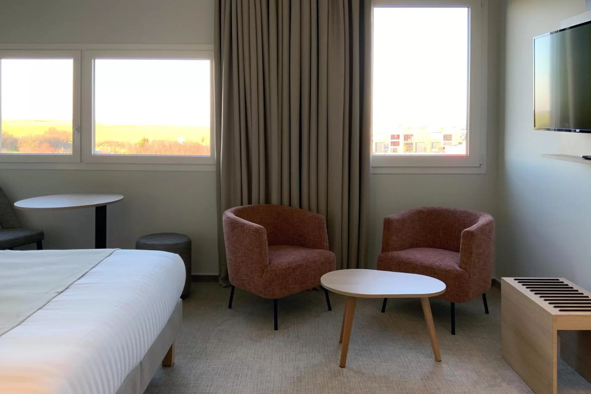 Bed in Hôtel Akena Troyes - La Chapelle St-Luc