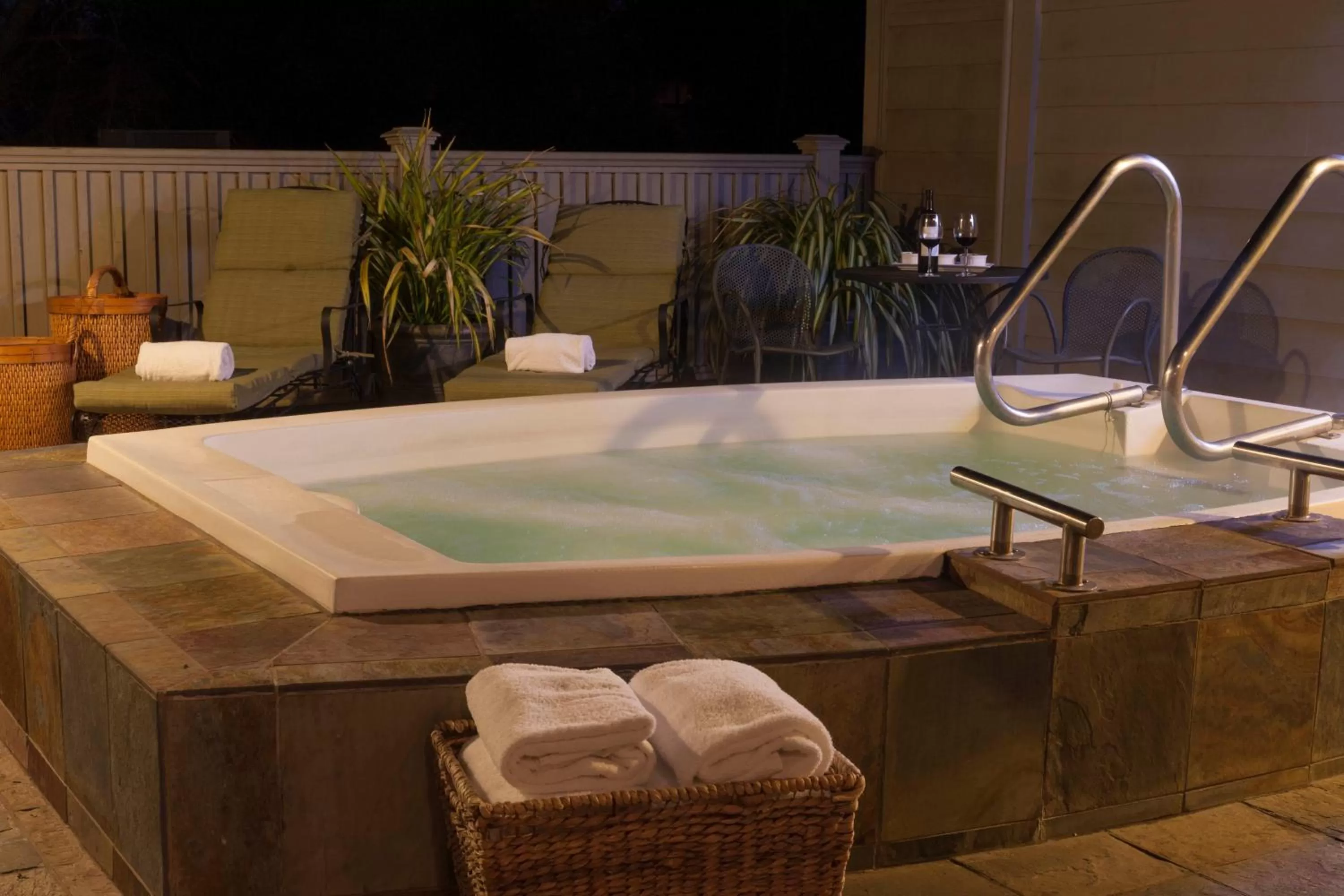 Hot Tub in Inn at Sonoma, A Four Sisters Inn