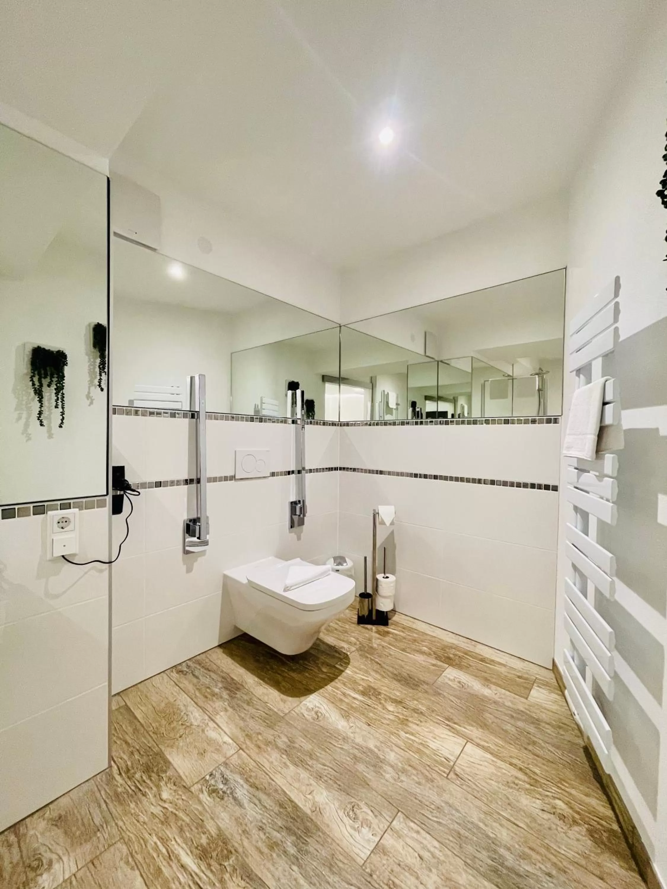 Toilet in Hotel am Schloss