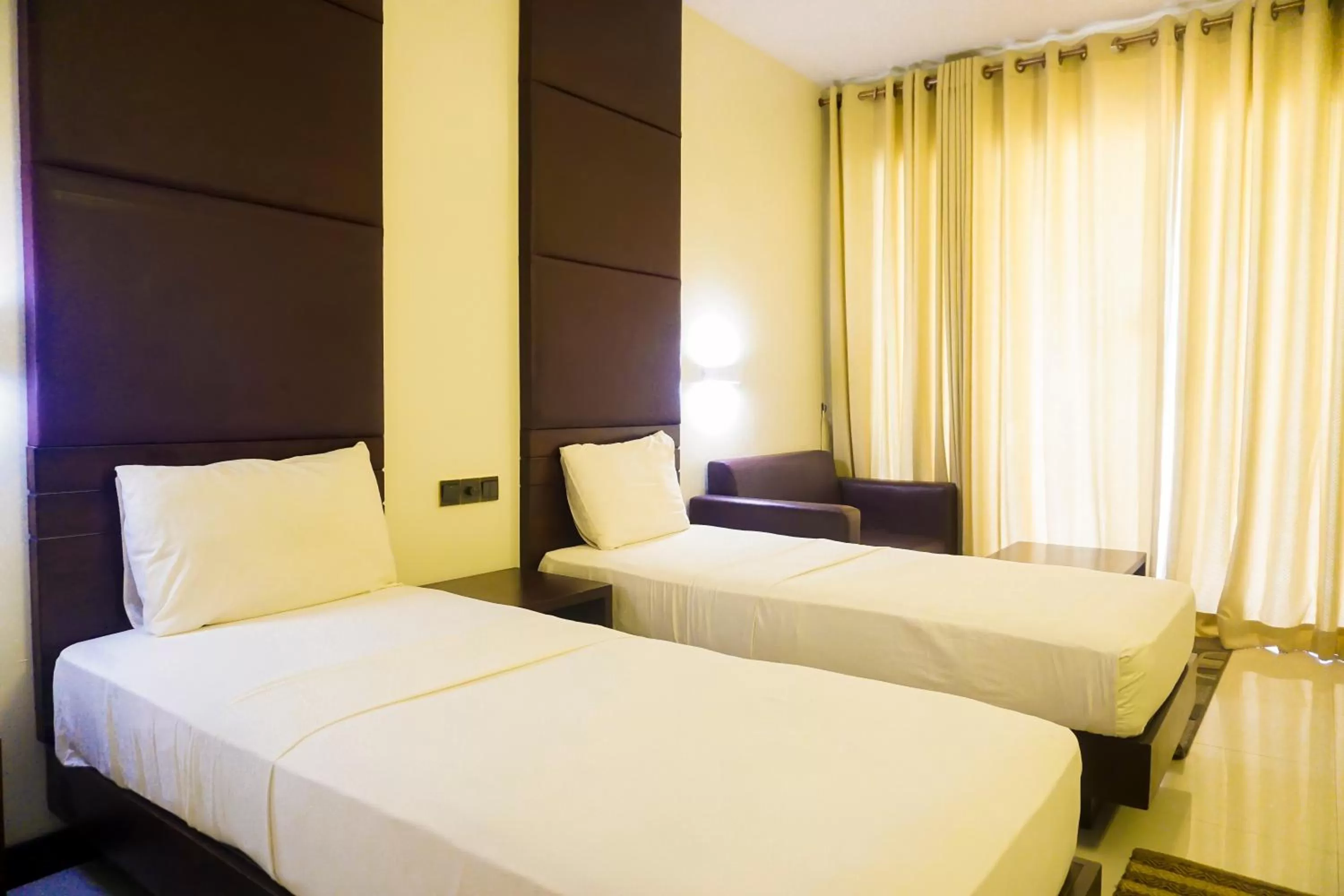 Photo of the whole room, Bed in Miridiya Lake Resort