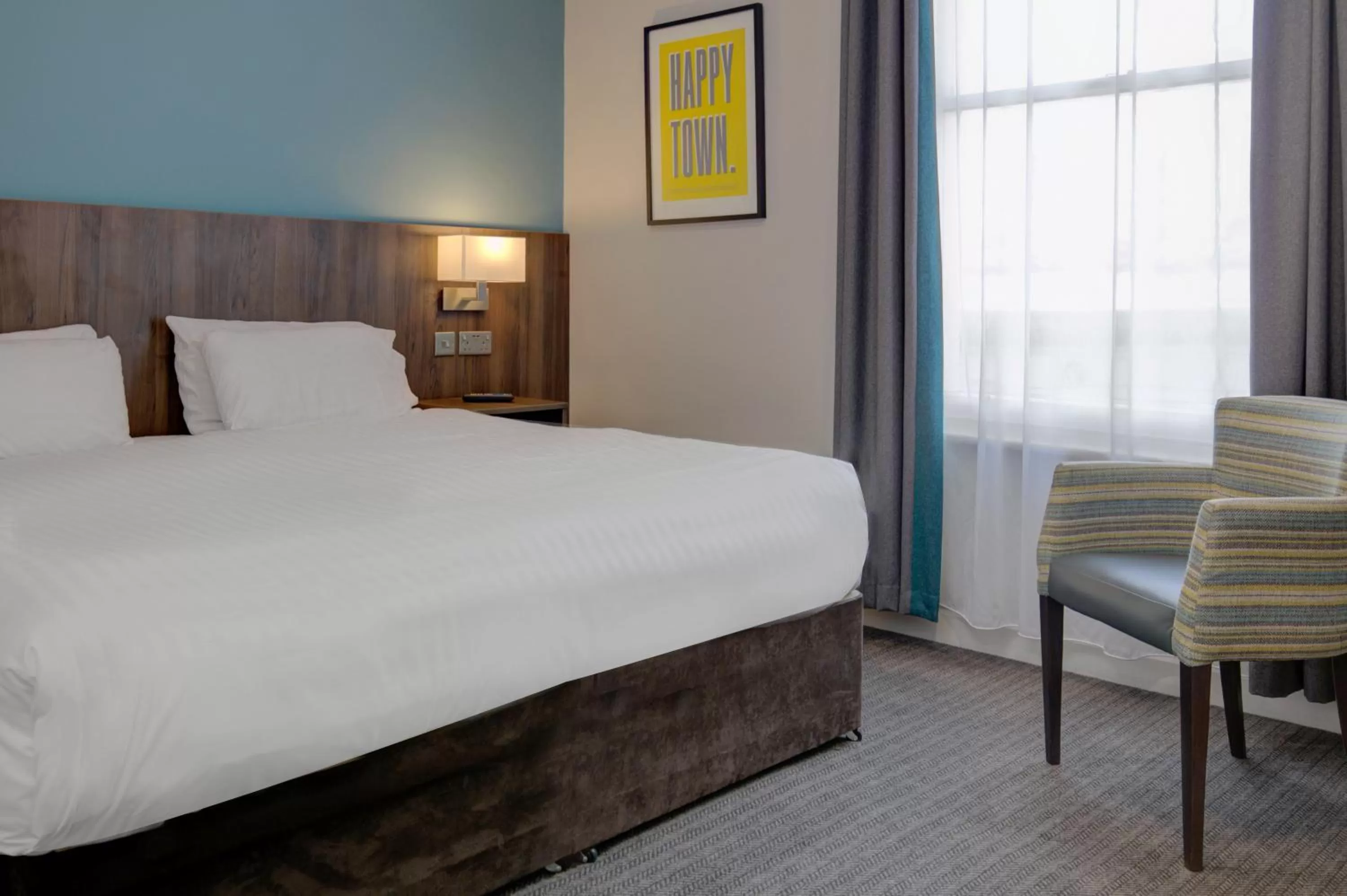 Bedroom, Bed in The Jephson Hotel; BW Signature Collection