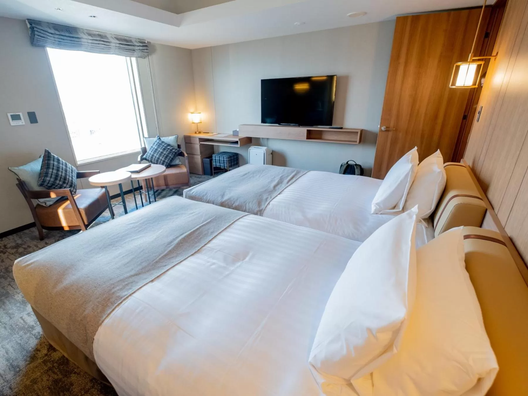Photo of the whole room, Bed in Tokyu Stay Hakodate Asaichi Akarinoyu