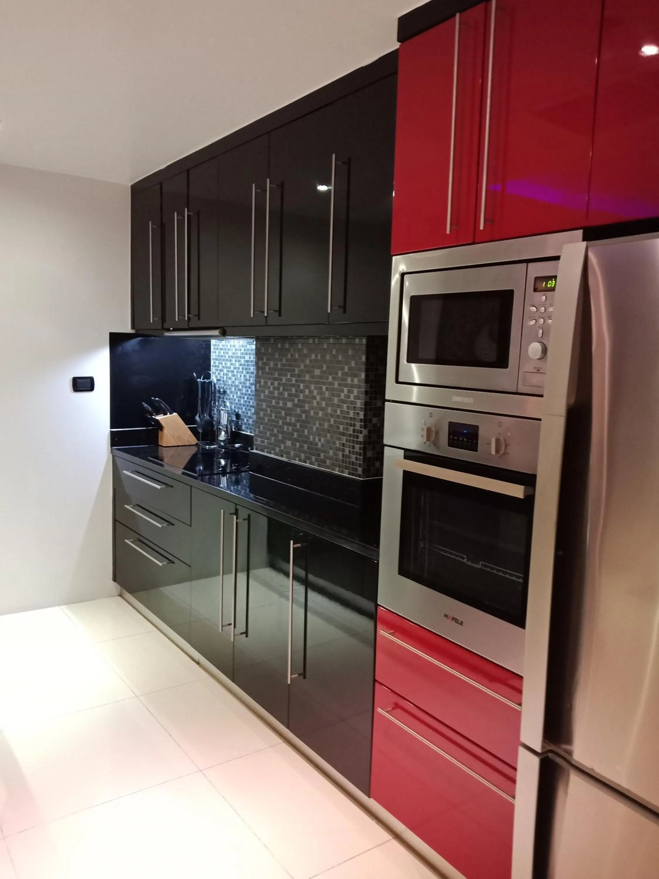 Kitchen or kitchenette in Absolute Bangla Suites