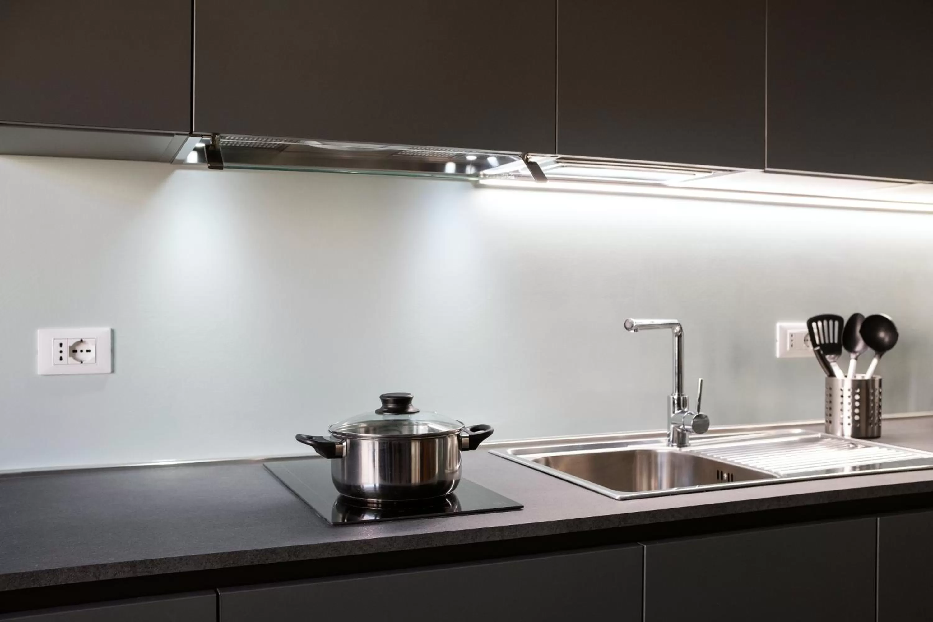 Kitchen or kitchenette in AlbaResidence Vico01