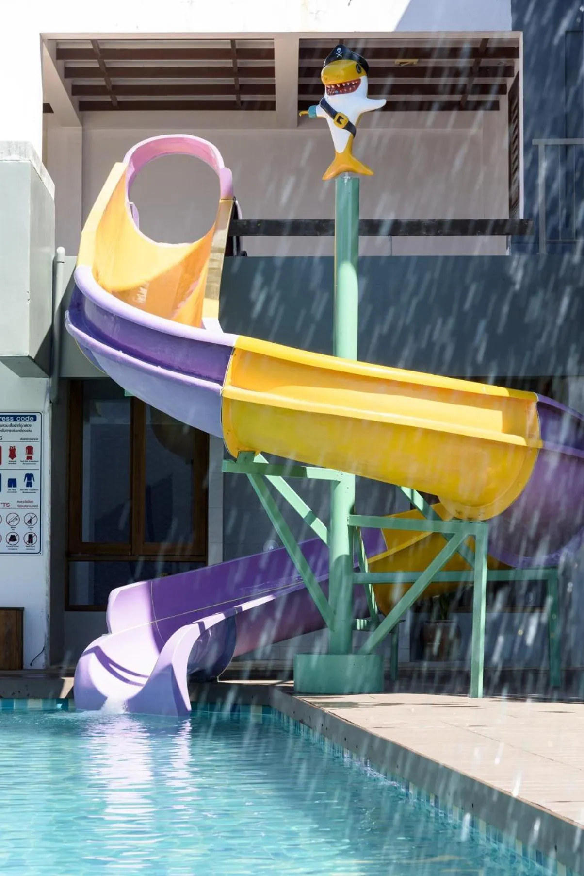 Aqua park in Maldives Beach Resort