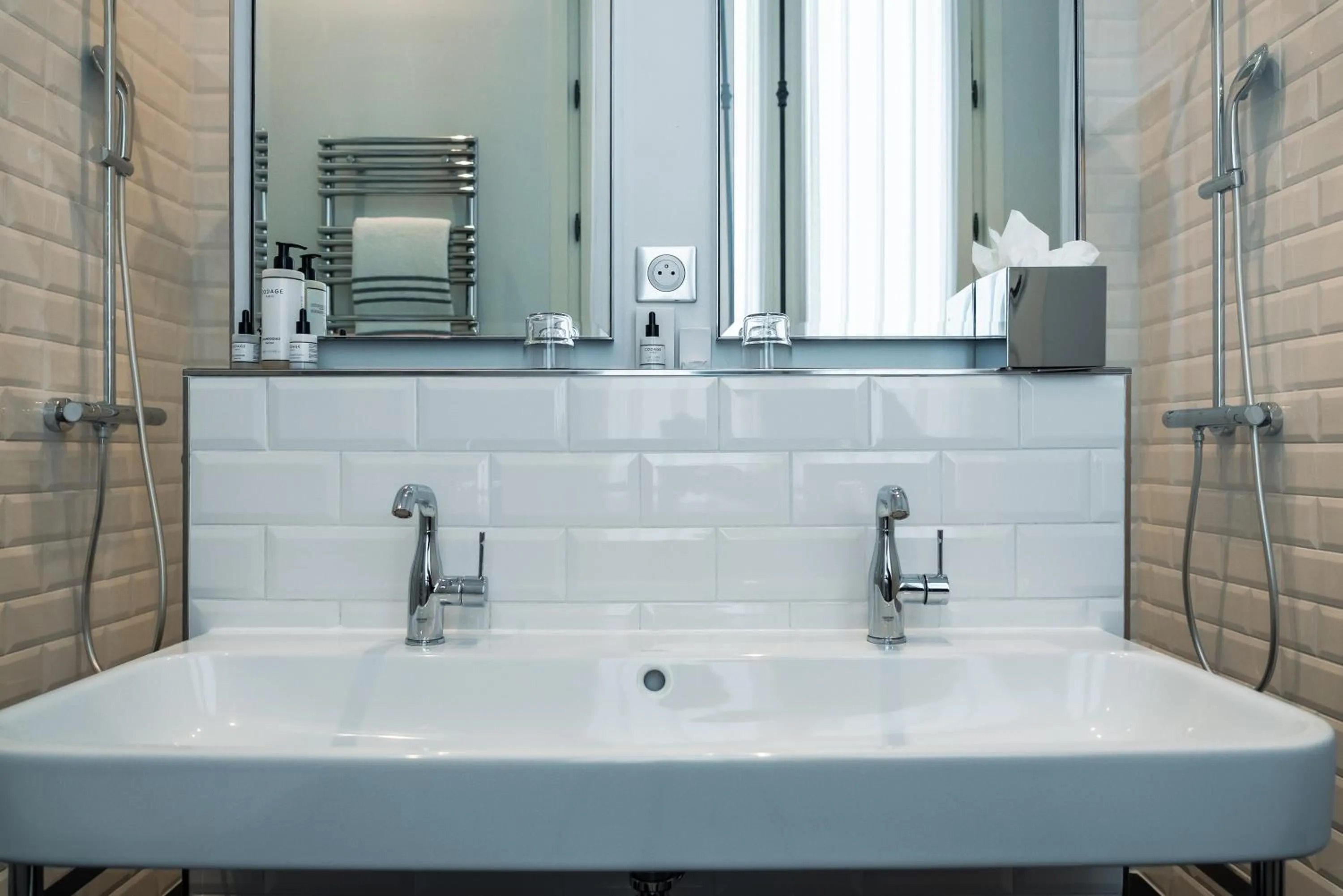 Bathroom in Normandy Le Chantier