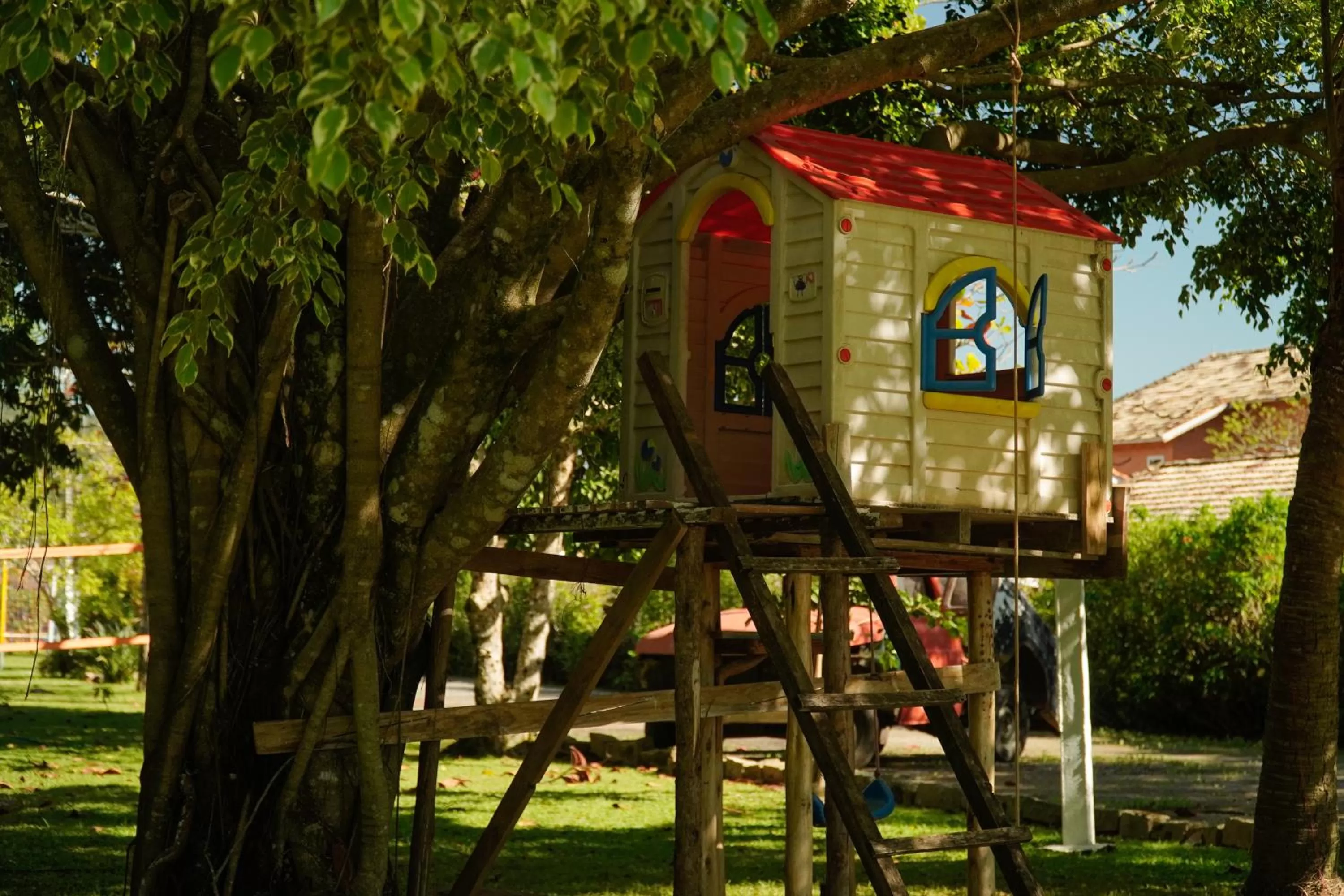 Children play ground in Pousada Dunasol Floripa
