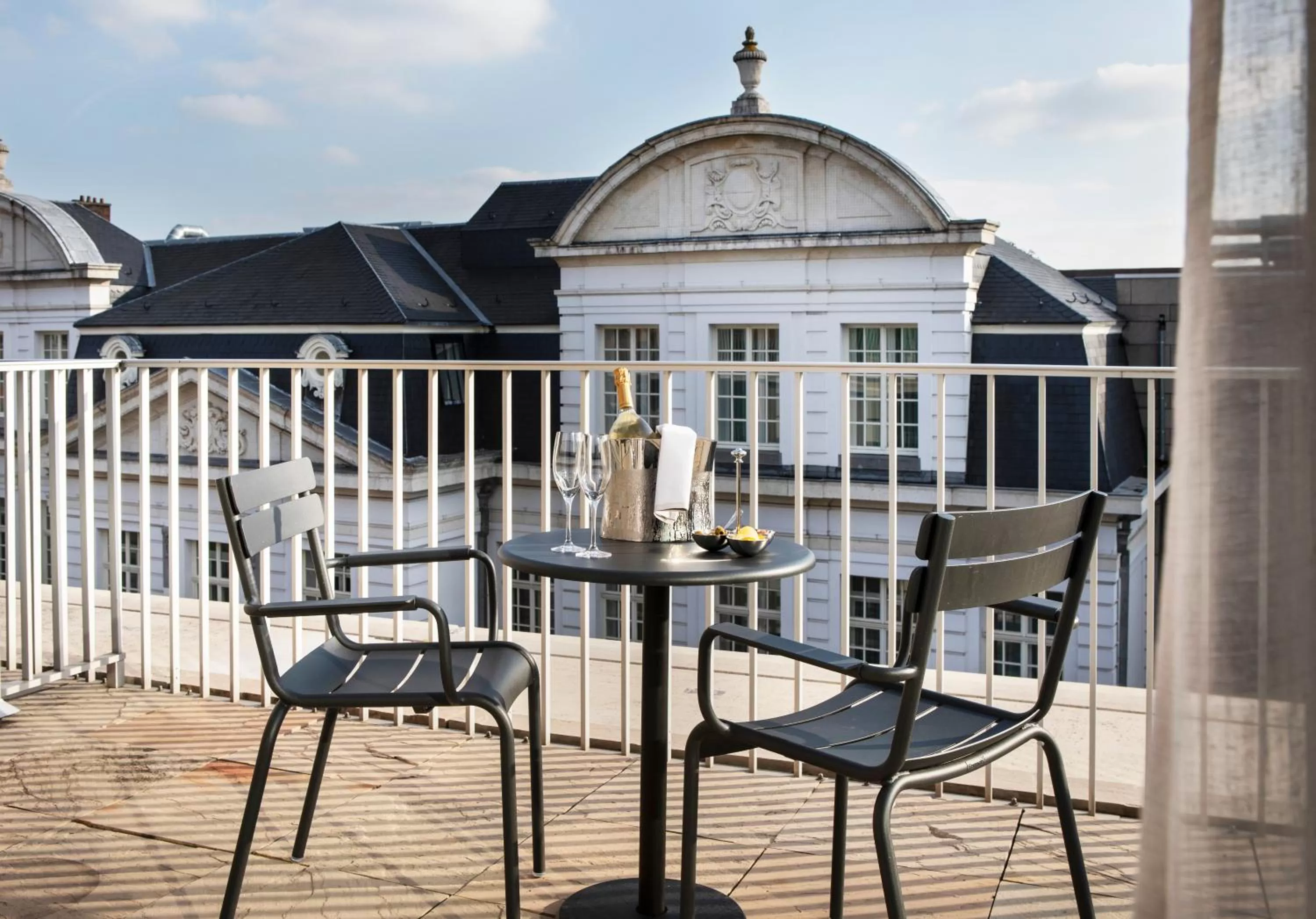 Balcony/Terrace in Pillows Grand Boutique Hotel Reylof Ghent