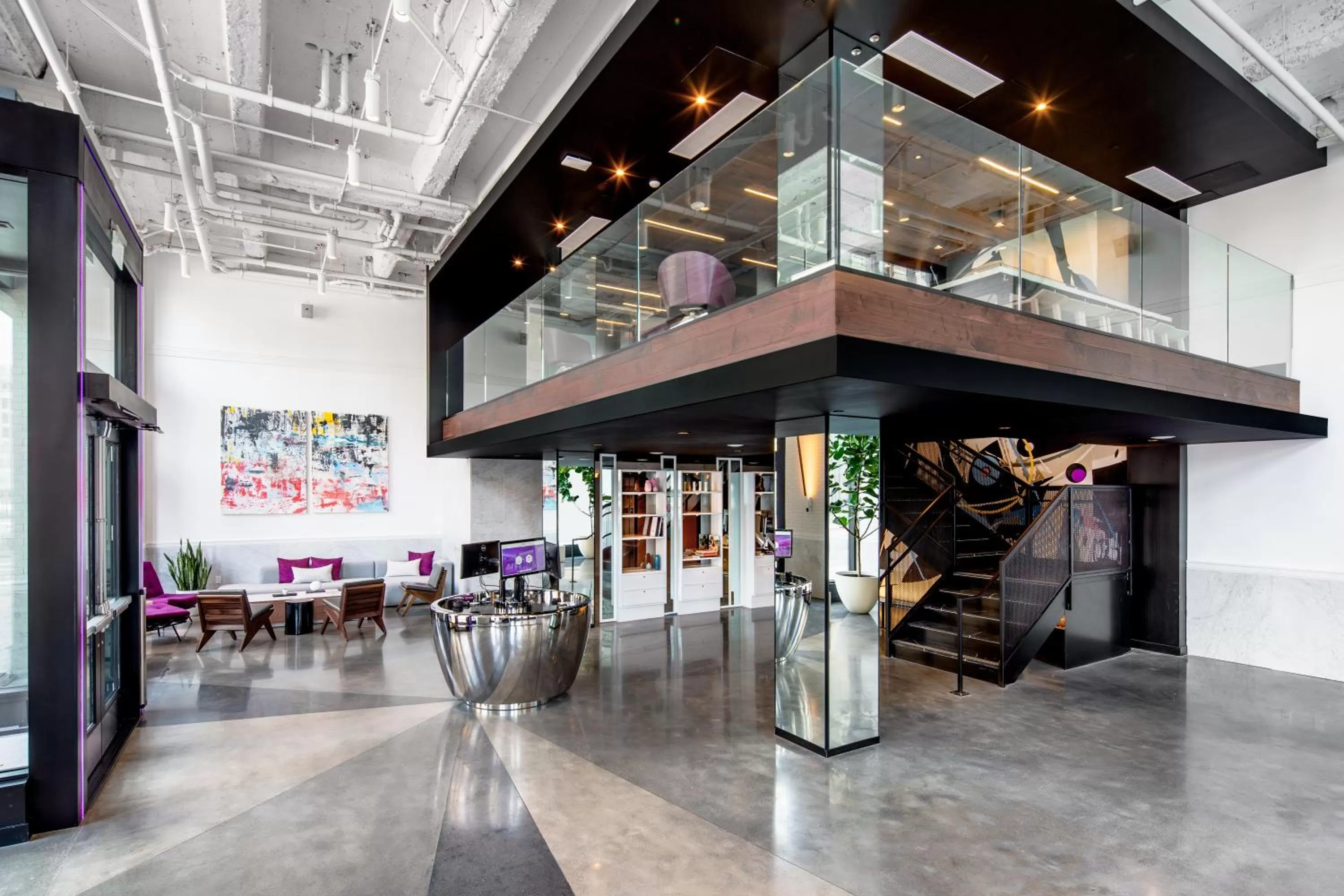 Lobby or reception in Yotel San Francisco