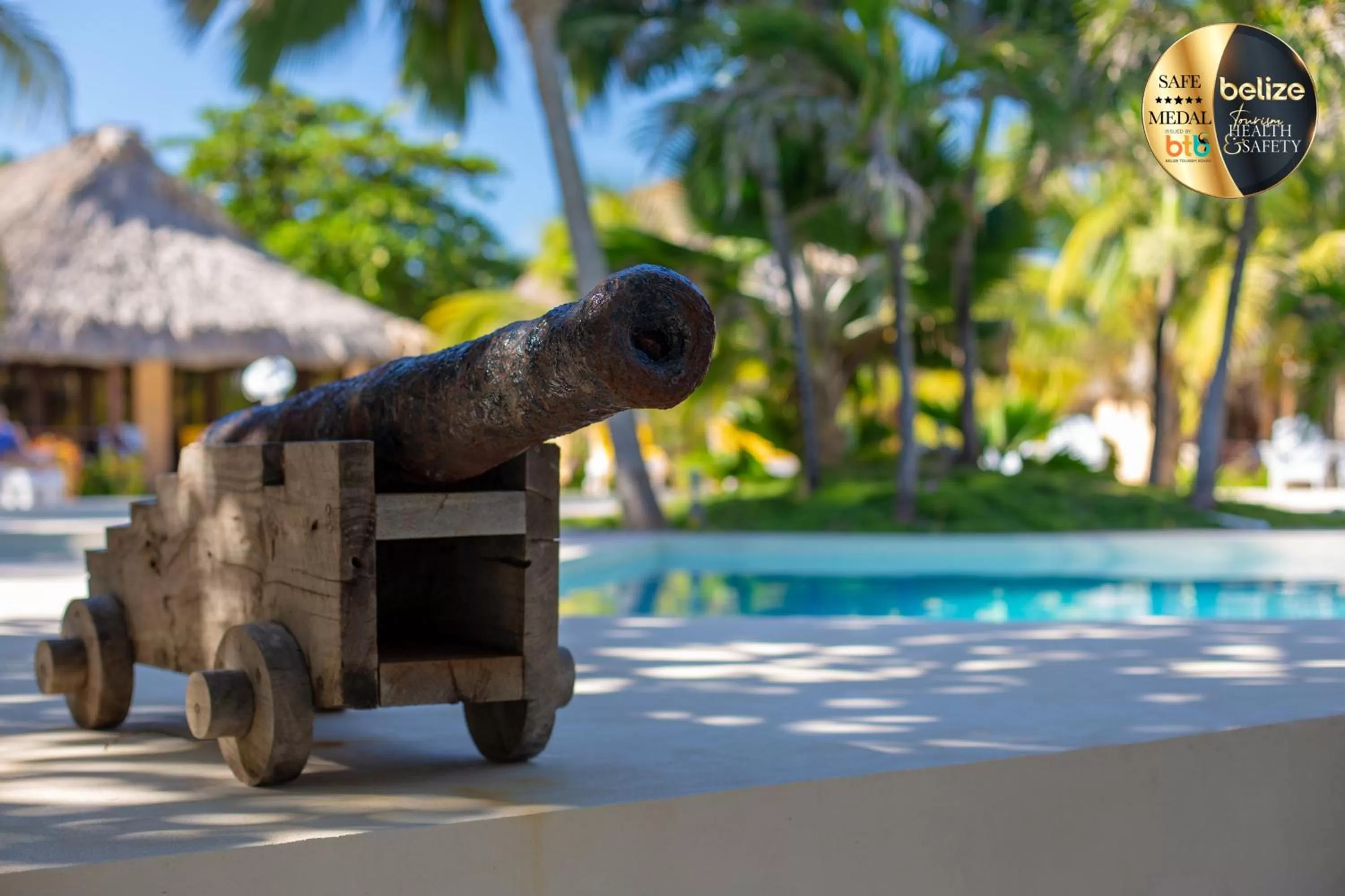 Swimming pool in Portofino Beach Resort-An Authentic Island Escape!