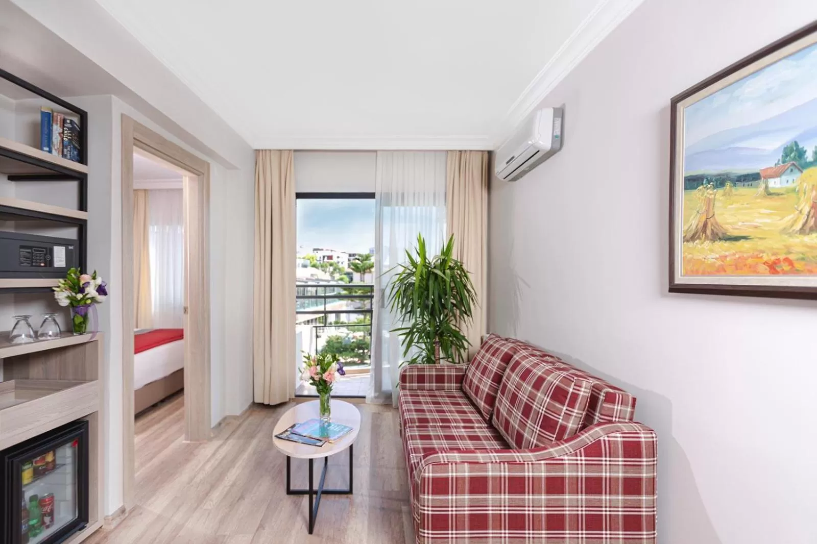 Balcony/Terrace in Pırıl Hotel Thermal&Beauty SPA