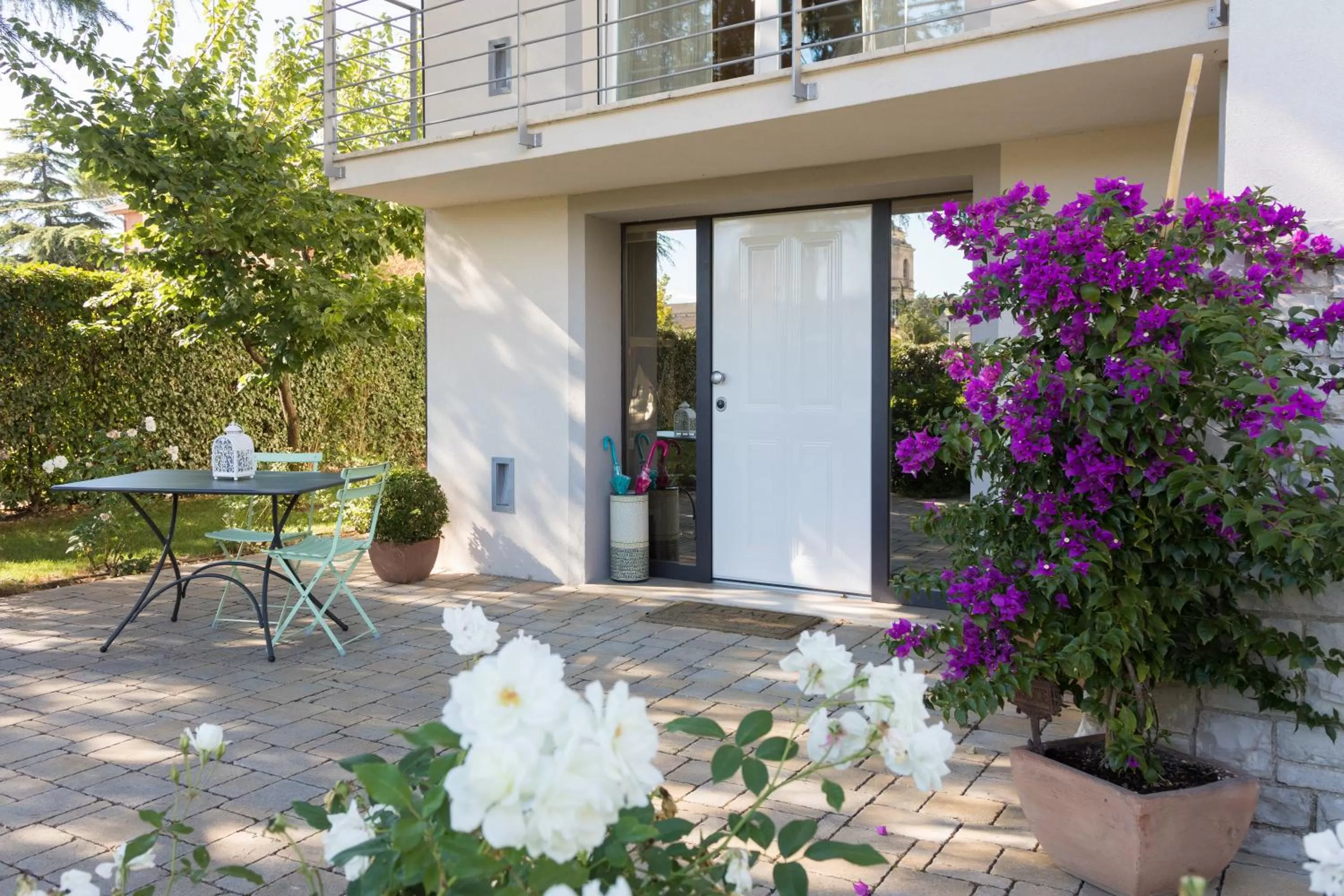 Facade/entrance, Patio/Outdoor Area in Assisi Charme
