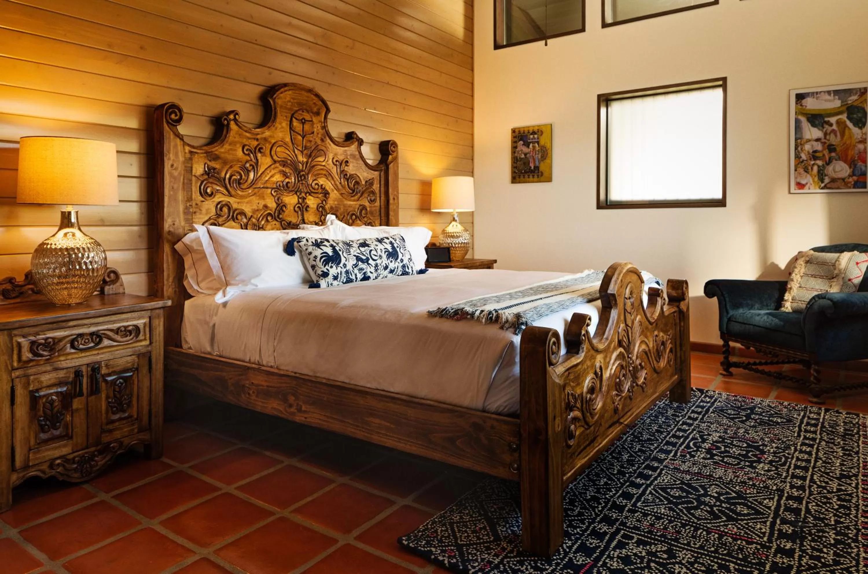 Bed in La Lomita Ranch