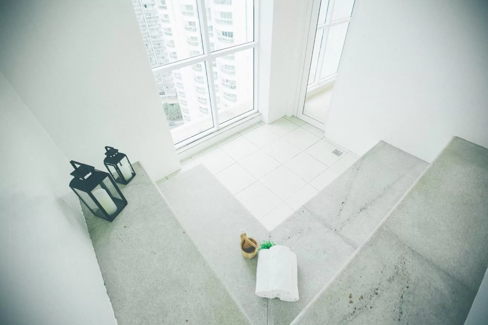 Sauna in Saint Moritz Hplus Express