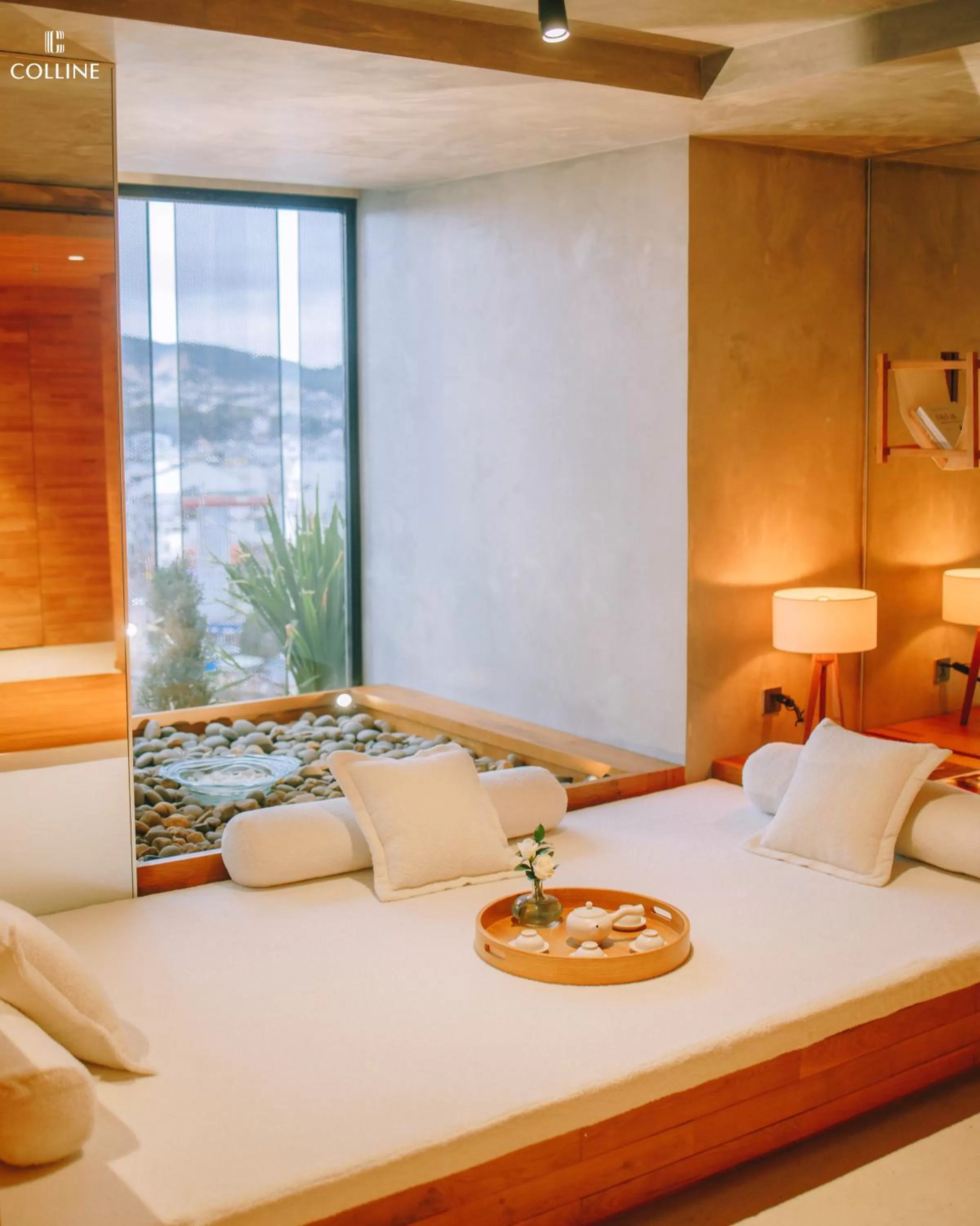 Bathroom, Bed in Colline Dalat