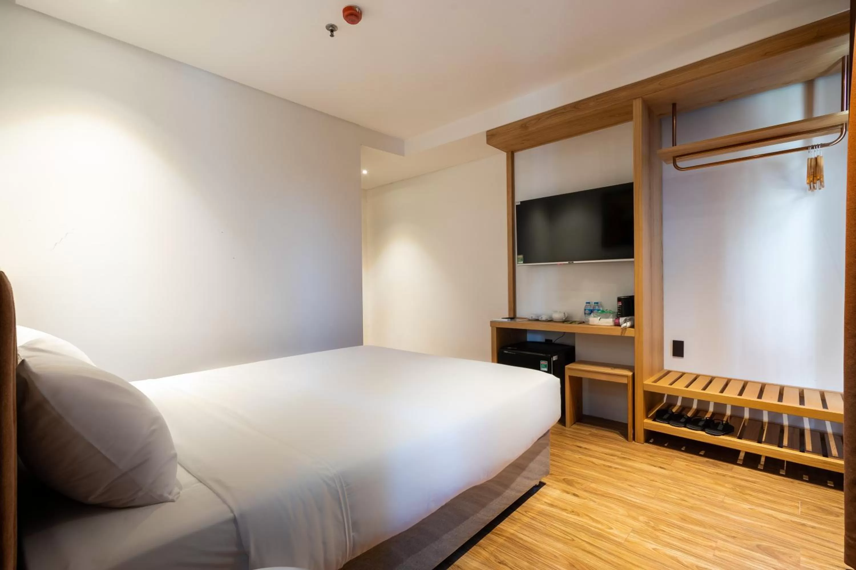 Bed in Haven Hut Hotel