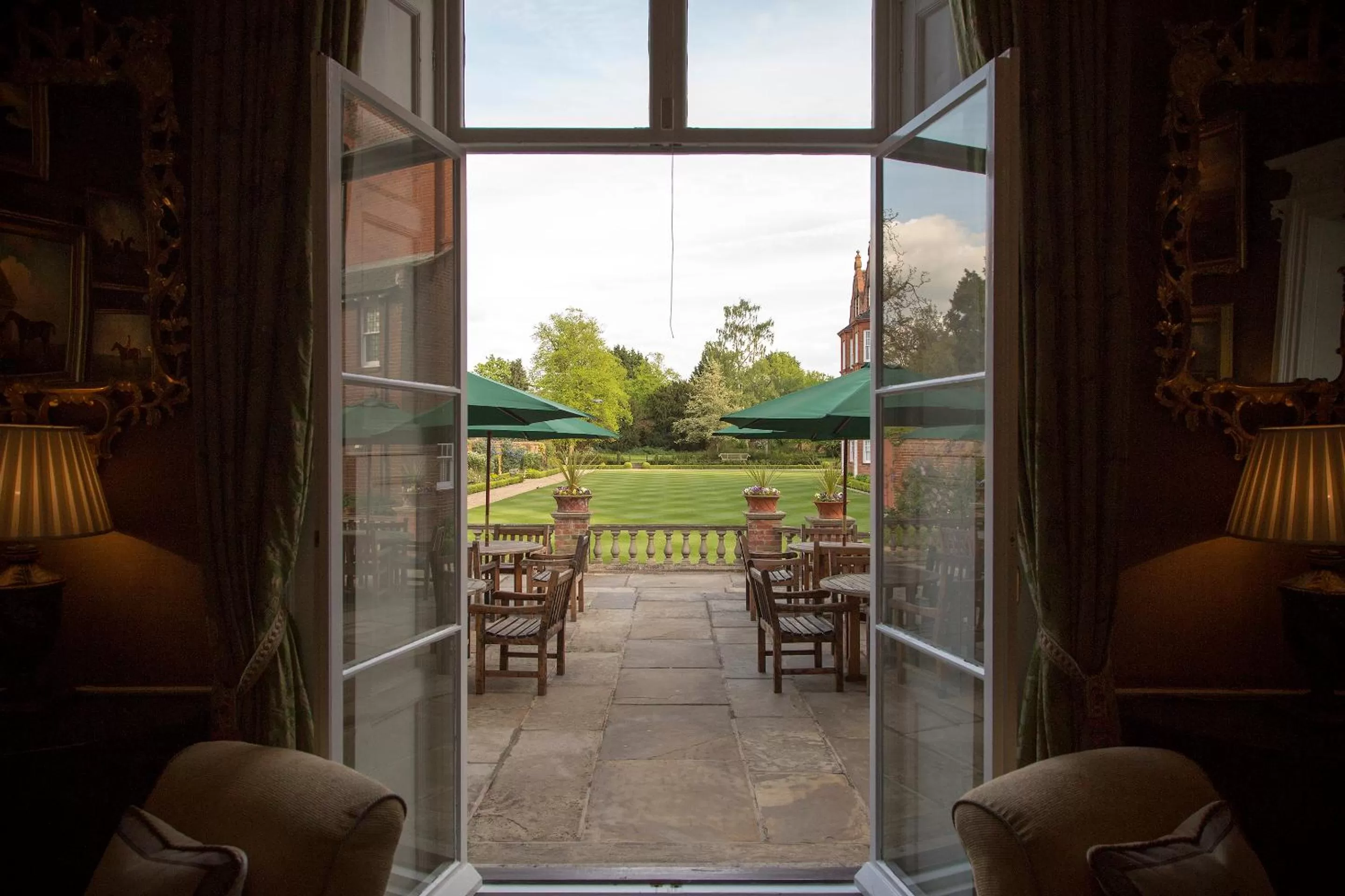 Patio in The Jockey Club Rooms