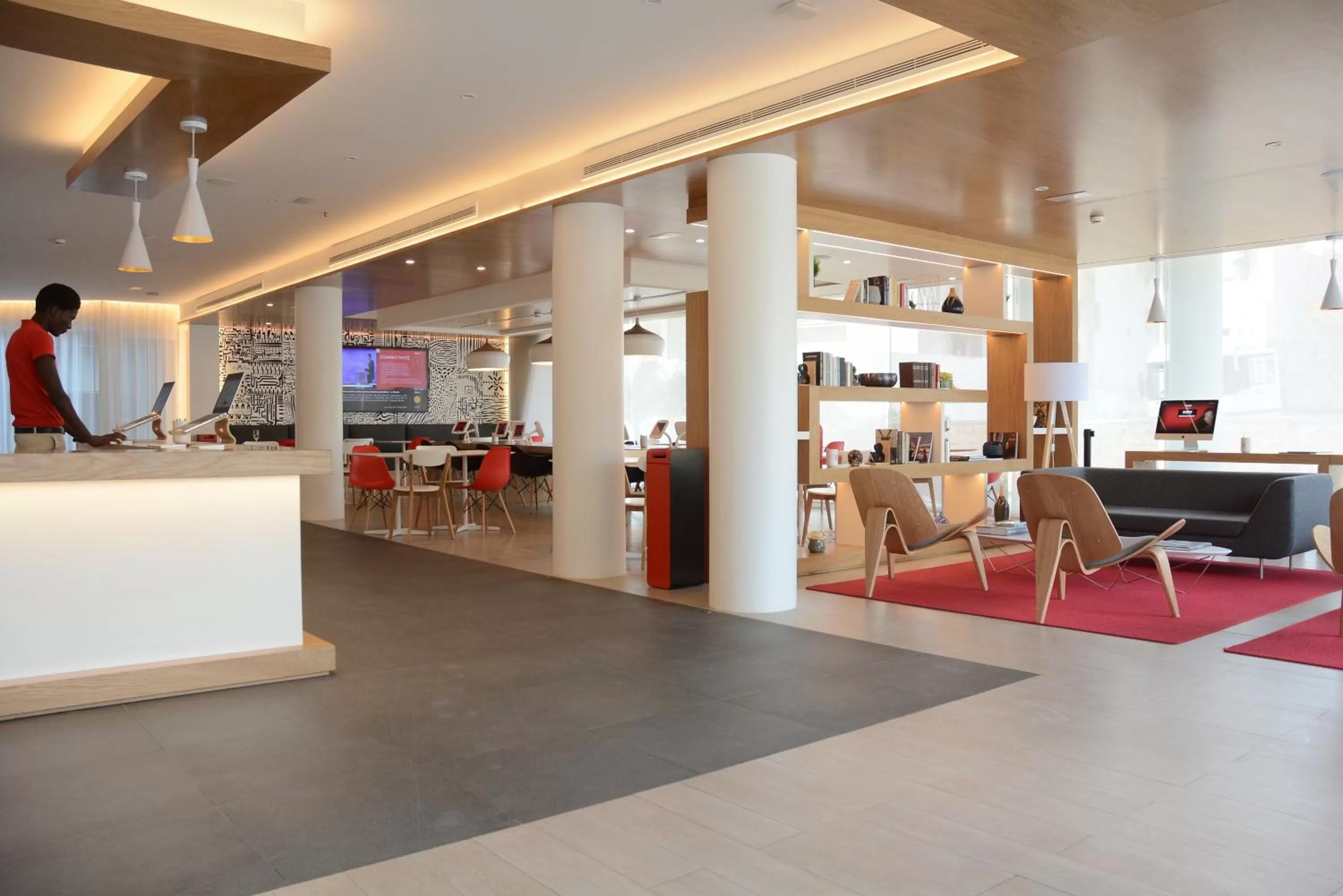 Lobby or reception in Yaas Hotel Dakar Almadies