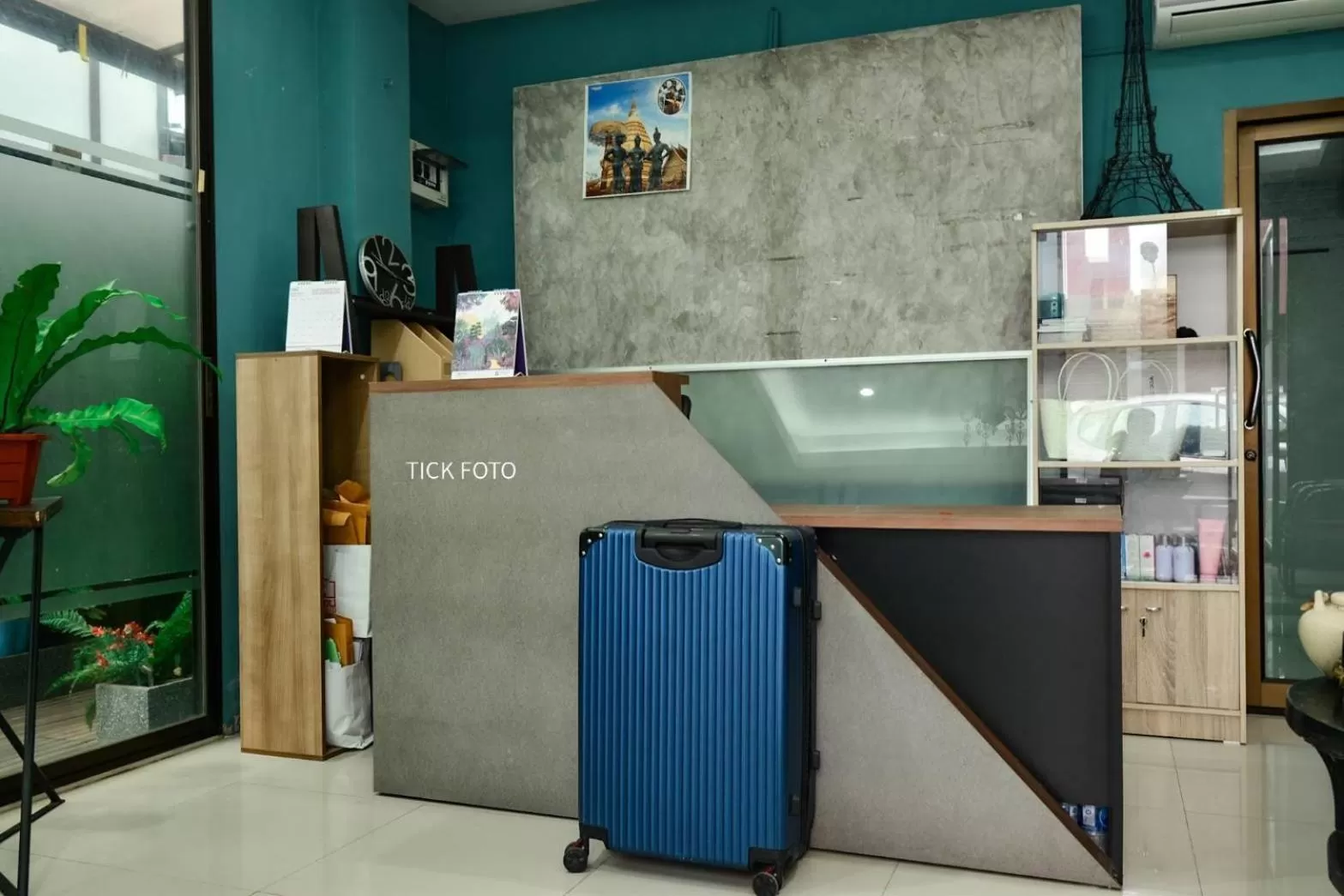 Lobby or reception in Sphat เอสพลัส Boutique Hotel chiang mai