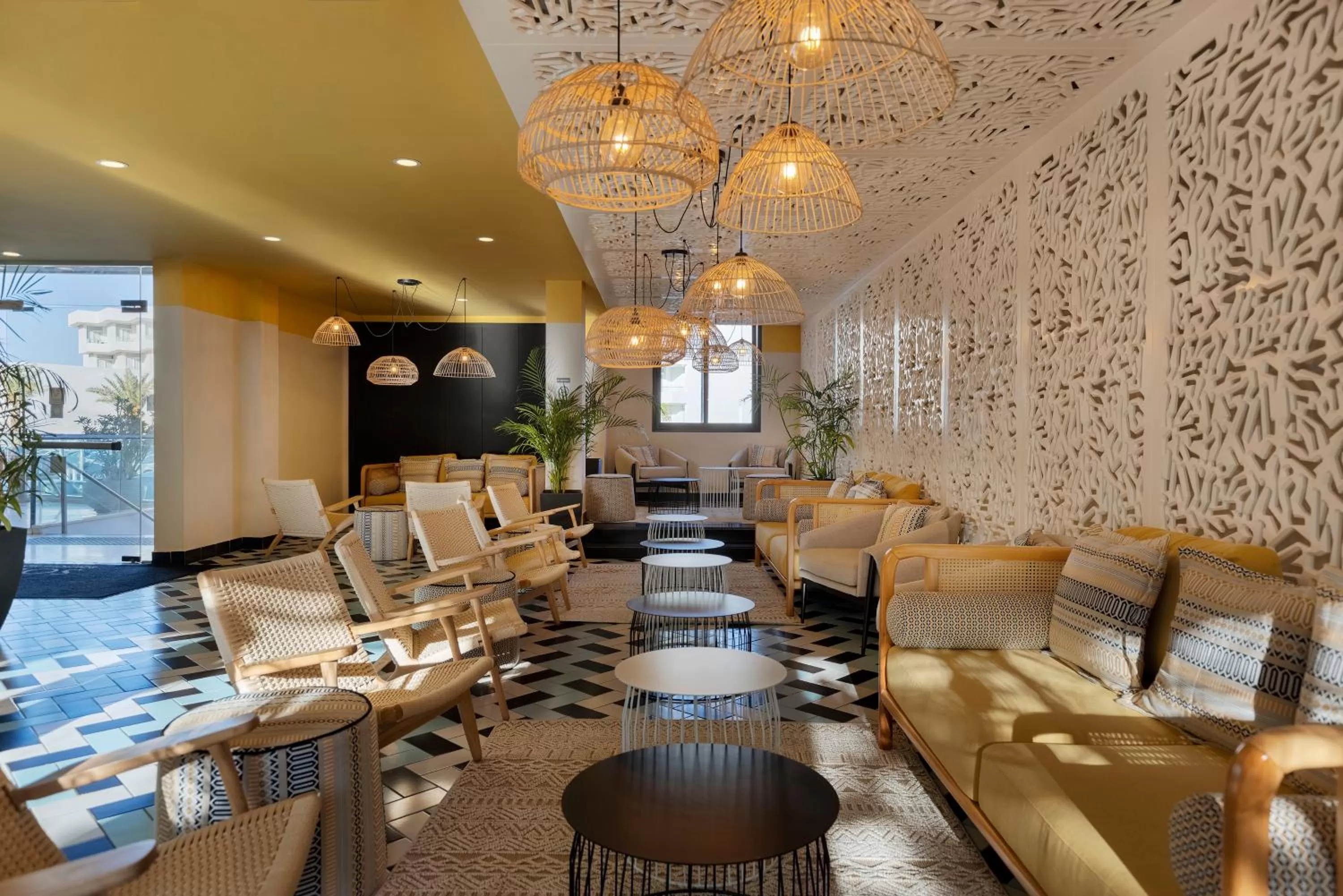 Lobby or reception in Play Eilat Hotel