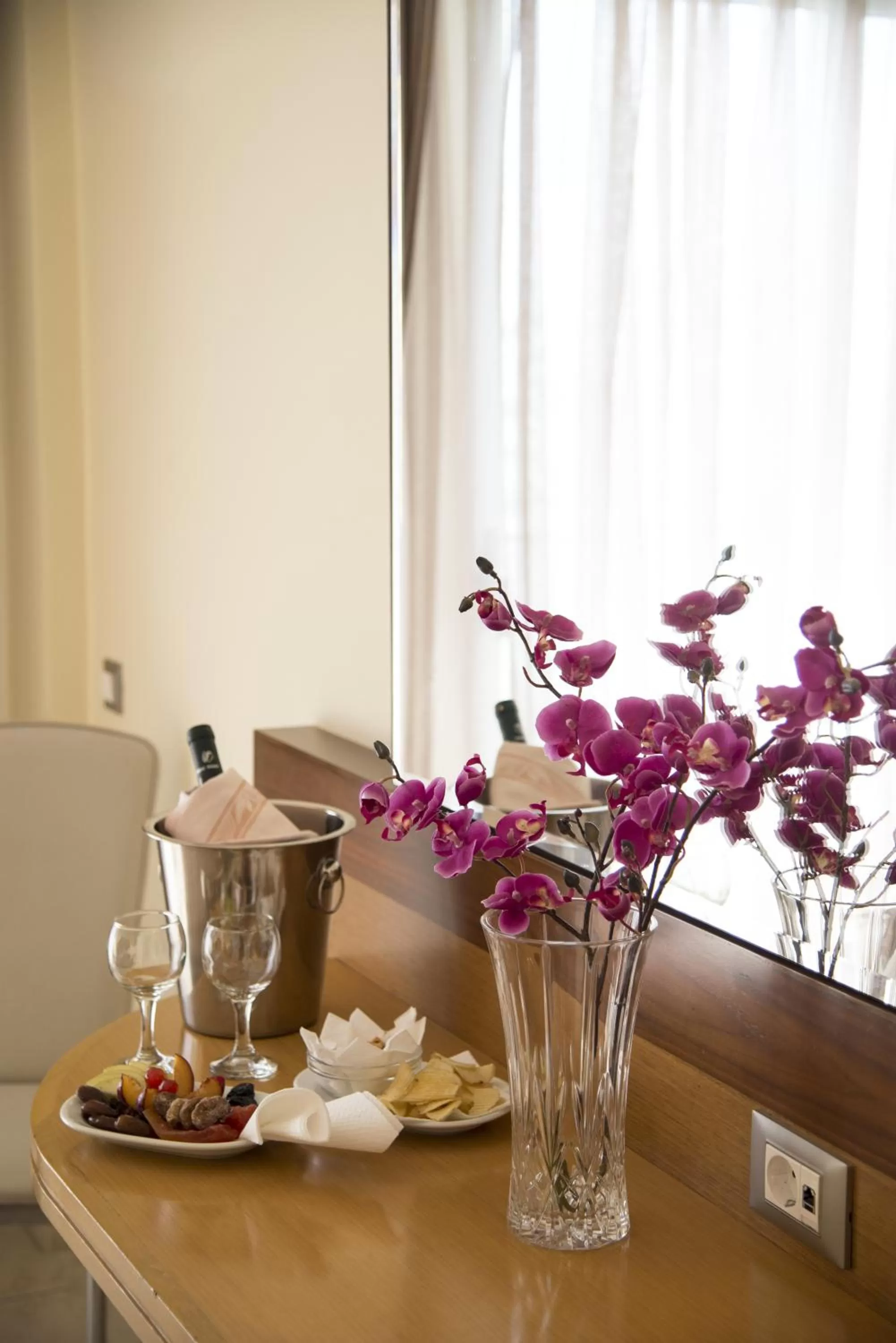 Decorative detail in Manousos City Hotel