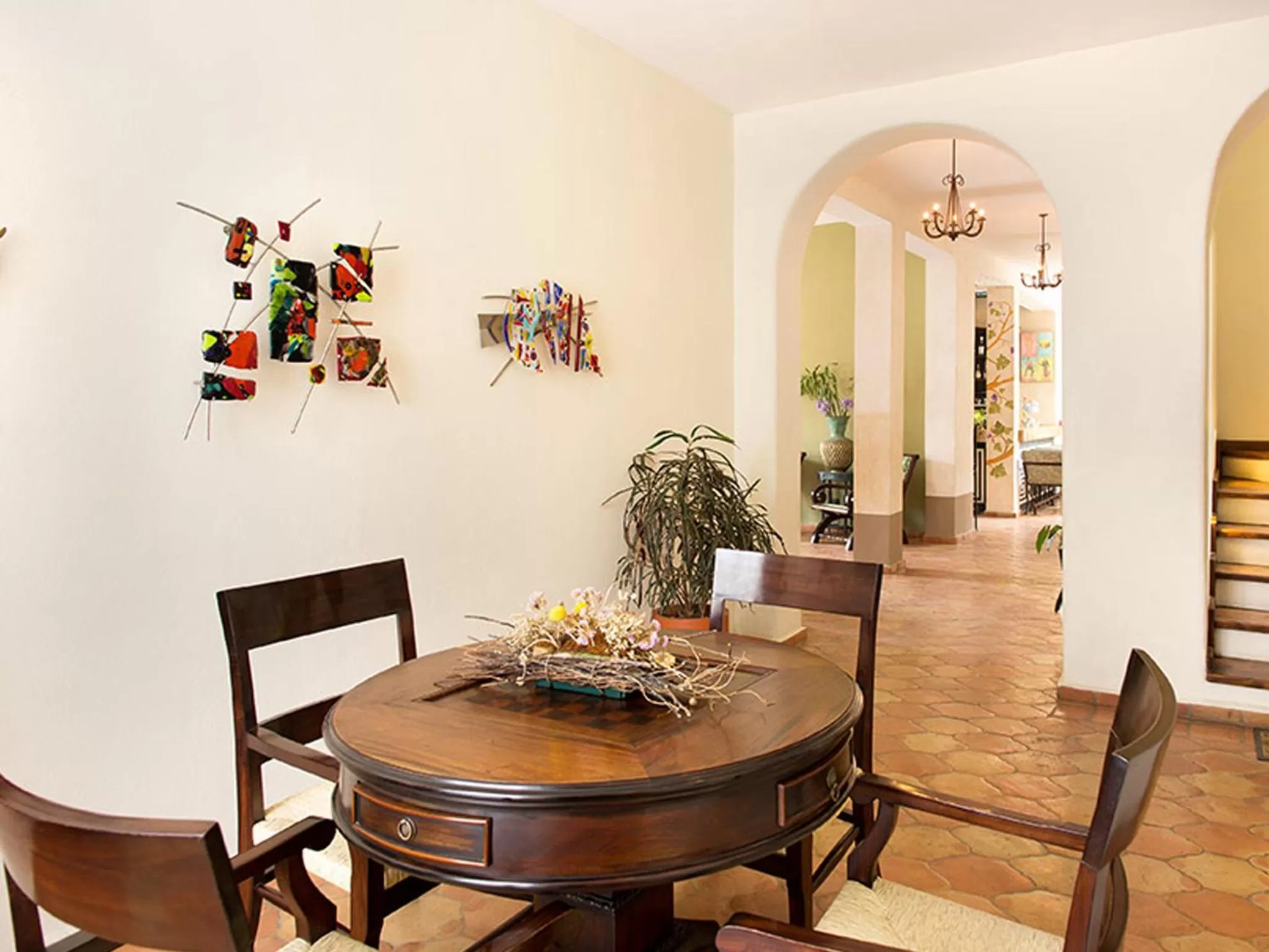 Communal lounge/ TV room in Guaycura Boutique Hotel, Beach Club & Spa