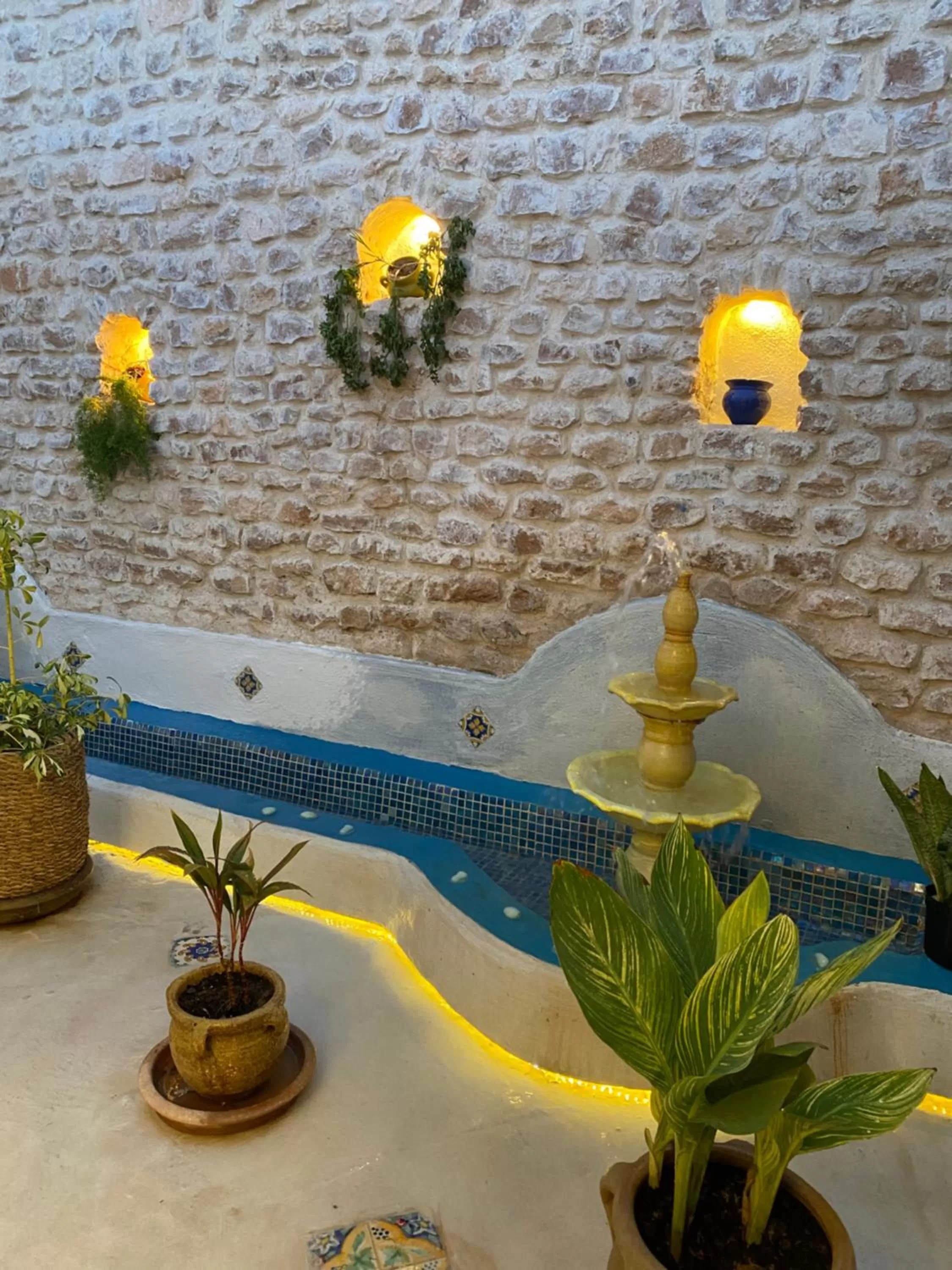 Balcony/Terrace in Hôtel Djerba Authentique - Au centre de Midoun