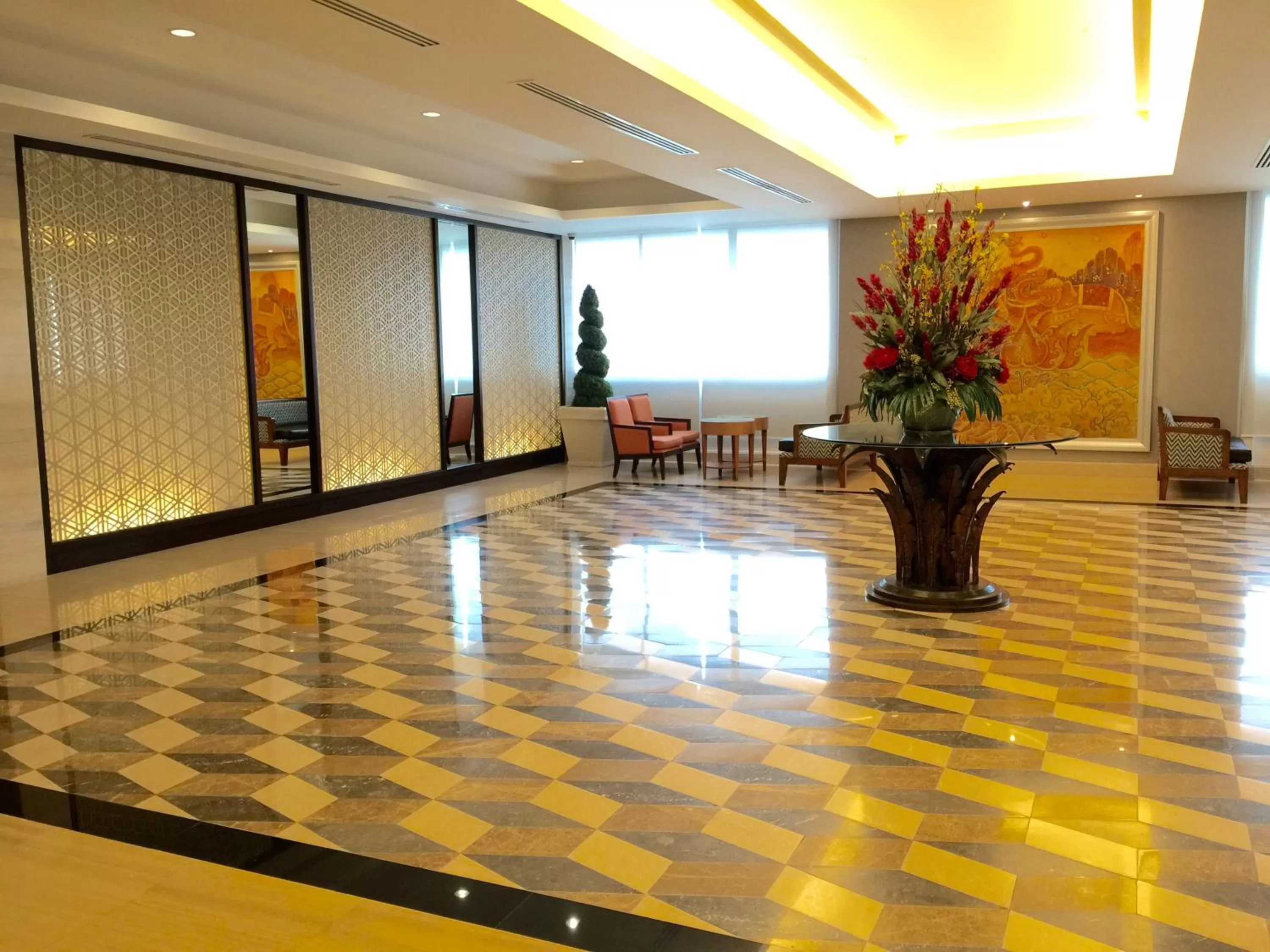 Lobby or reception in Indra Regent Hotel