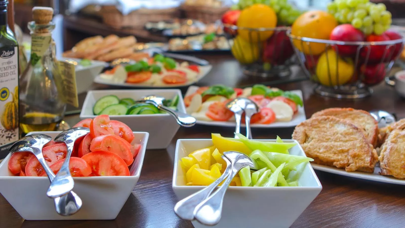 Food close-up in Hotel Karpatia