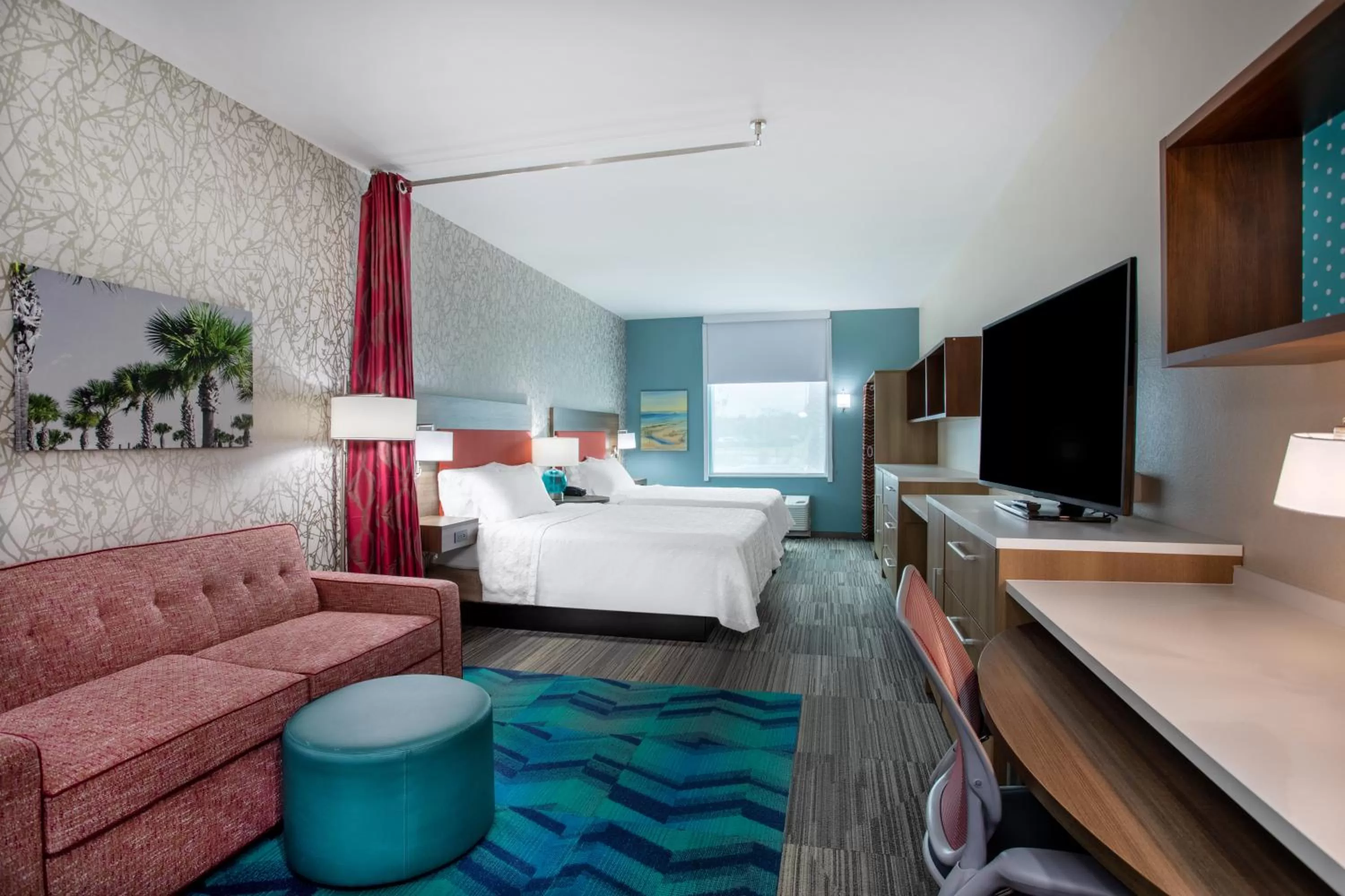 Bed in Home2 Suites By Hilton Vero Beach I-95